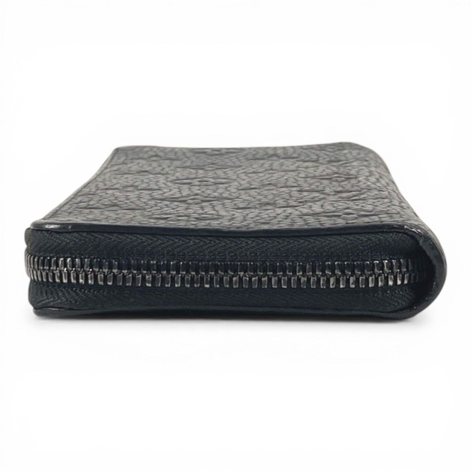 Louis Vuitton LOUIS VUITTON M69047 Monogram Embossed Zippy Wallet Vertical Long Wallet, Round Zipper, Taurillon Clemence Leather, Men's and Women's, Black Size ONE SIZE - 4 Thumbnail