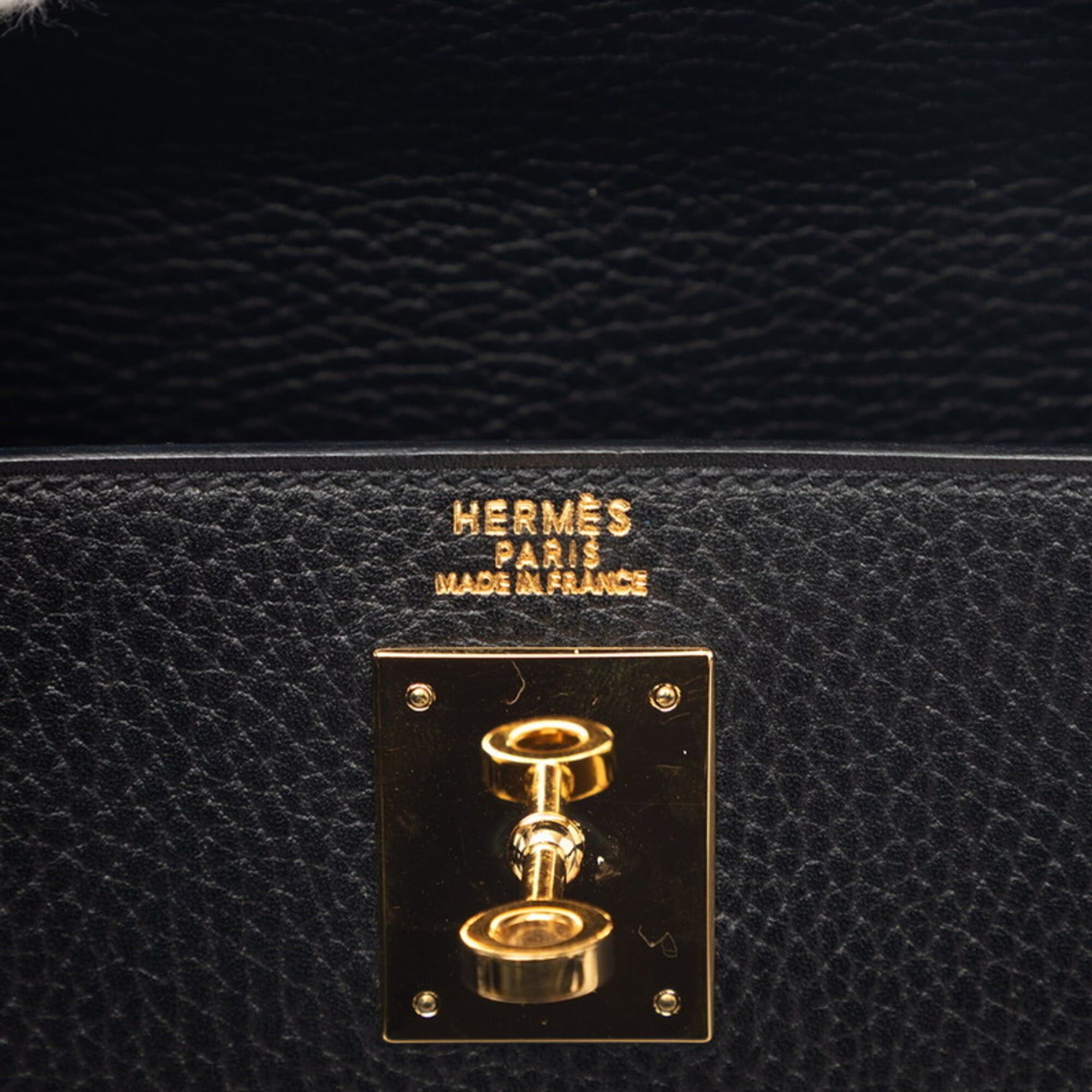 Hermes Hermes Kelly 32 Handbag Shoulder Bag 2-Way Black Gold Hardware Ardennes Leather Women's HERMES Size ONE SIZE - 5 Thumbnail