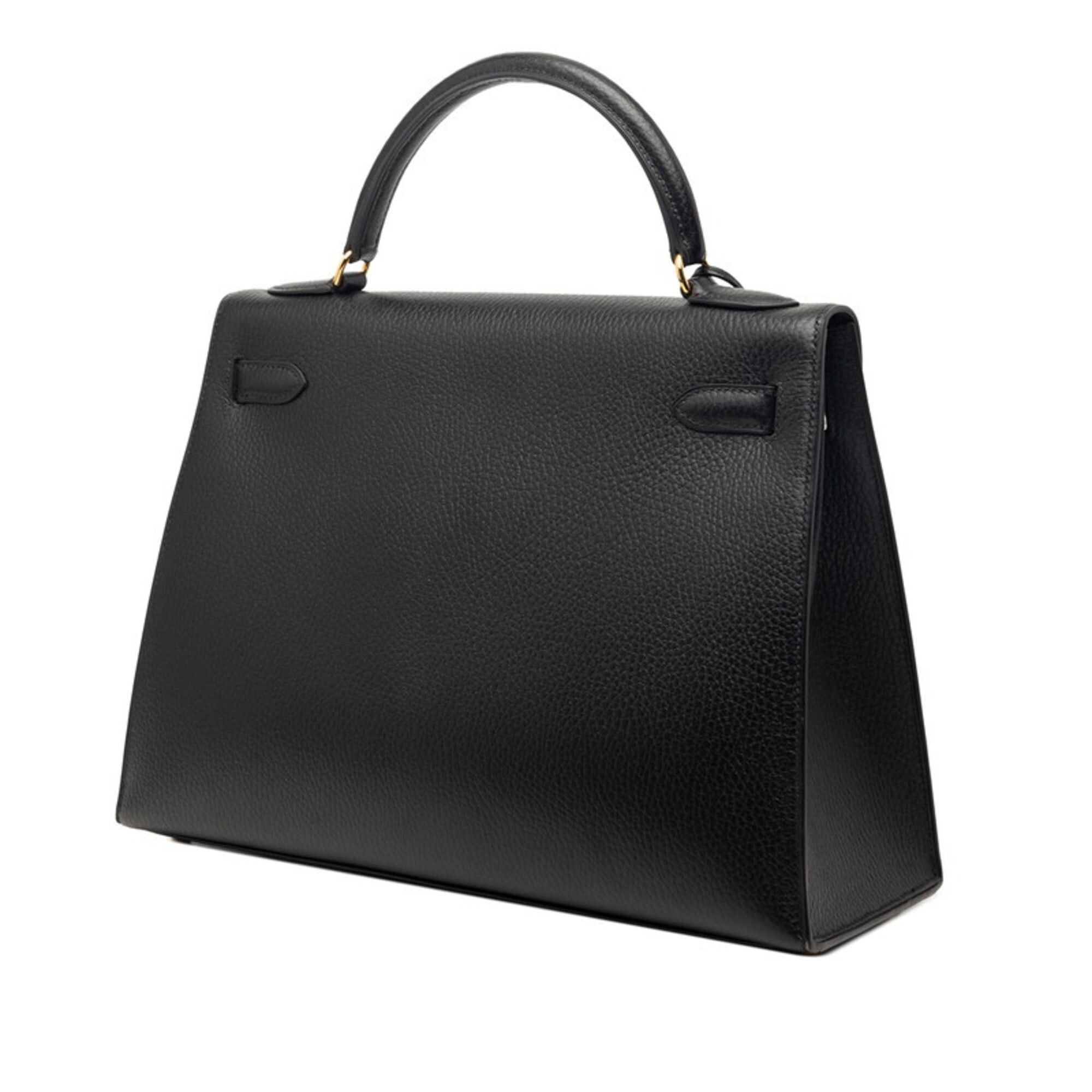 Hermes Hermes Kelly 32 Handbag Shoulder Bag 2-Way Black Gold Hardware Ardennes Leather Women's HERMES Size ONE SIZE - 2 Thumbnail