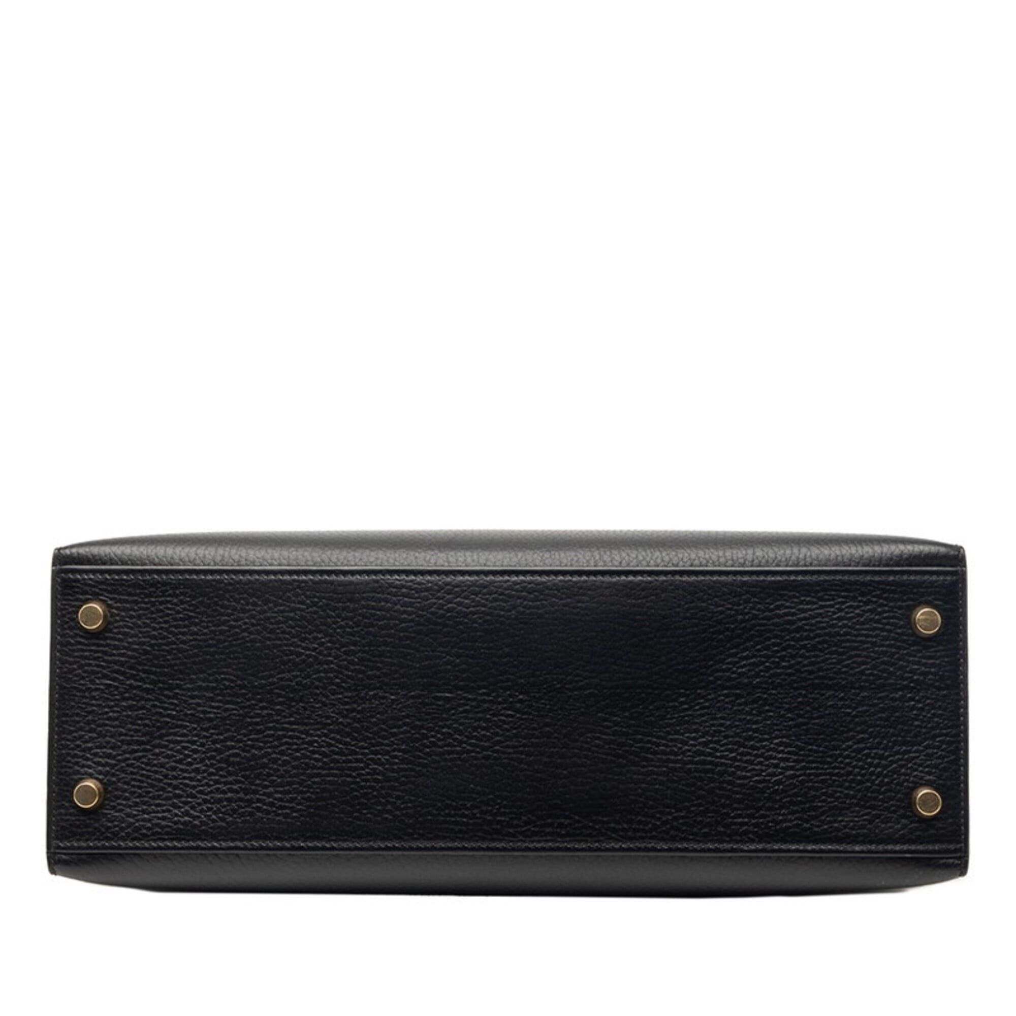 Hermes Hermes Kelly 32 Handbag Shoulder Bag 2-Way Black Gold Hardware Ardennes Leather Women's HERMES Size ONE SIZE - 3 Thumbnail