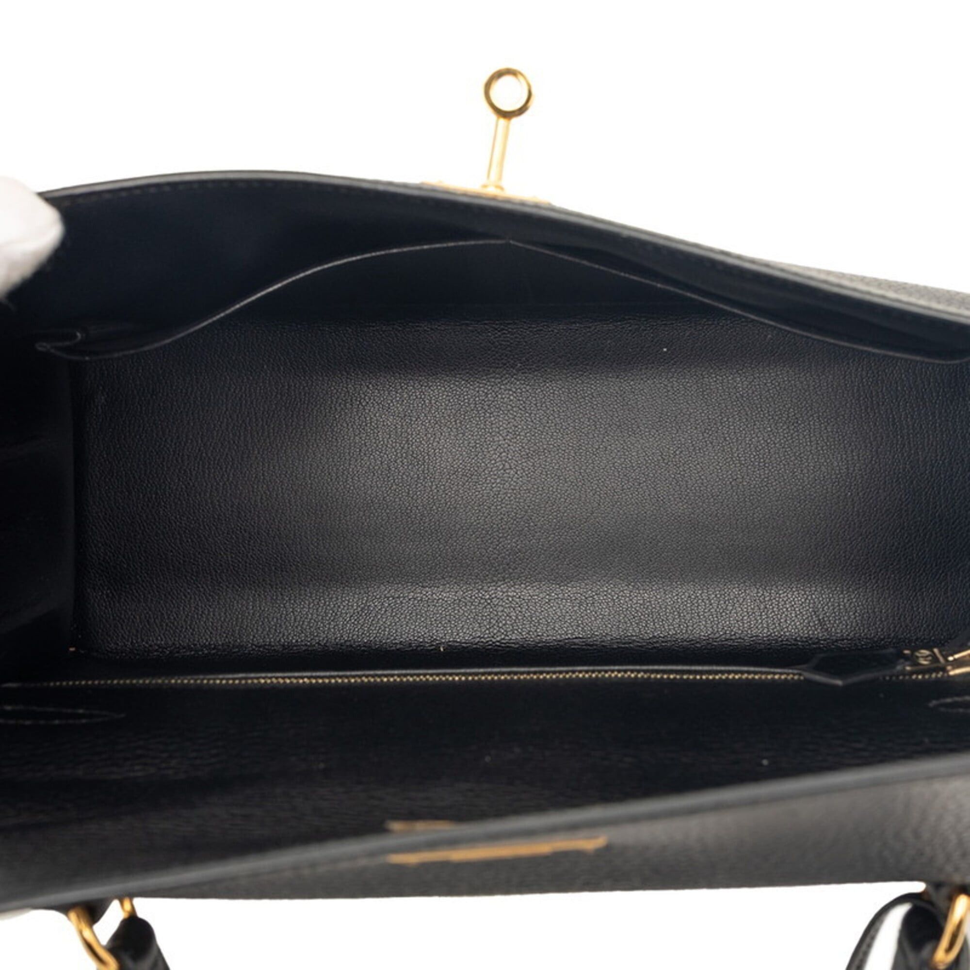 Hermes Hermes Kelly 32 Handbag Shoulder Bag 2-Way Black Gold Hardware Ardennes Leather Women's HERMES Size ONE SIZE - 4 Thumbnail