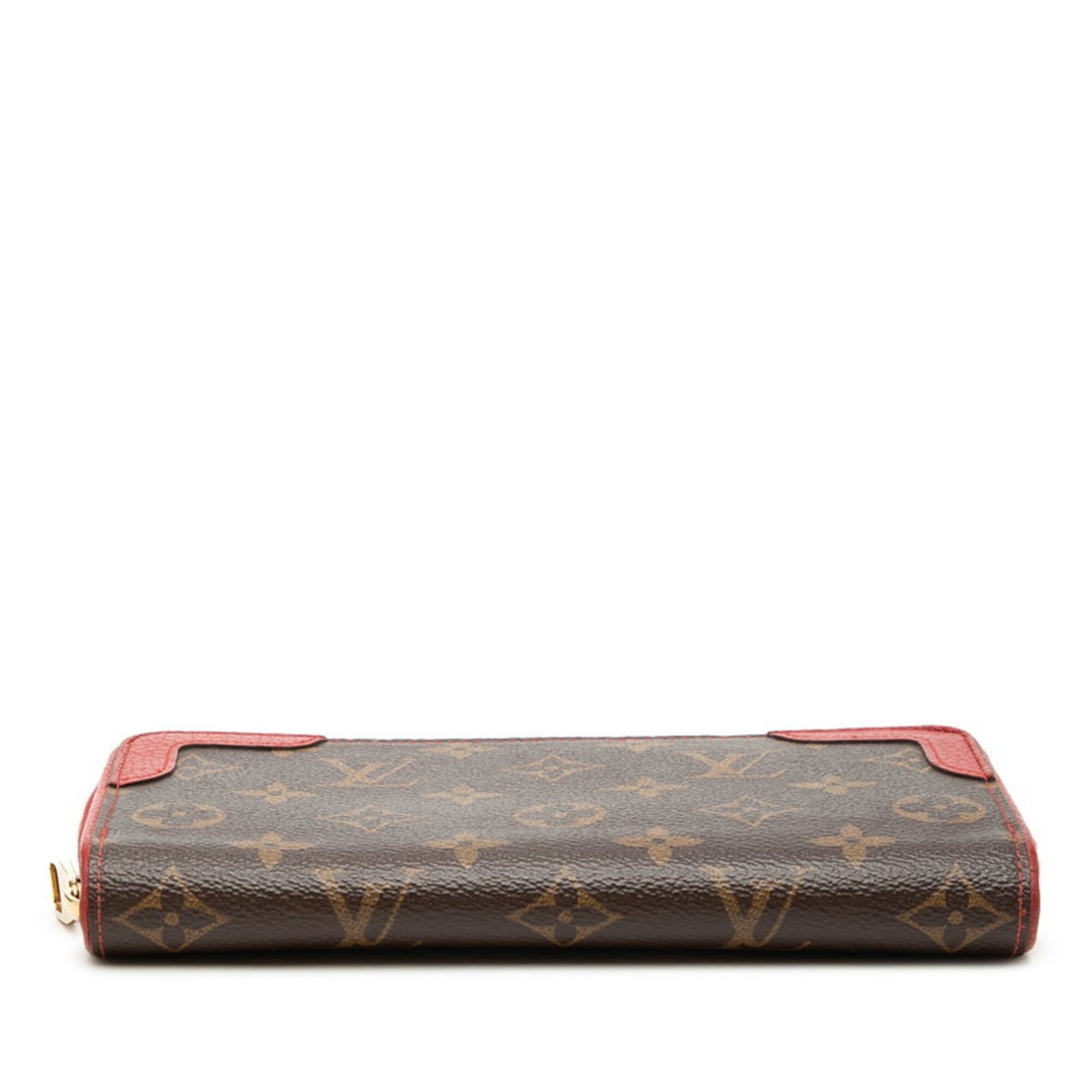 Louis Vuitton Louis Vuitton Monogram Zippy Wallet Retiro Long M61854 Brown Cerise Leather Women's LOUIS VUITTON Size ONE SIZE - 3 Thumbnail