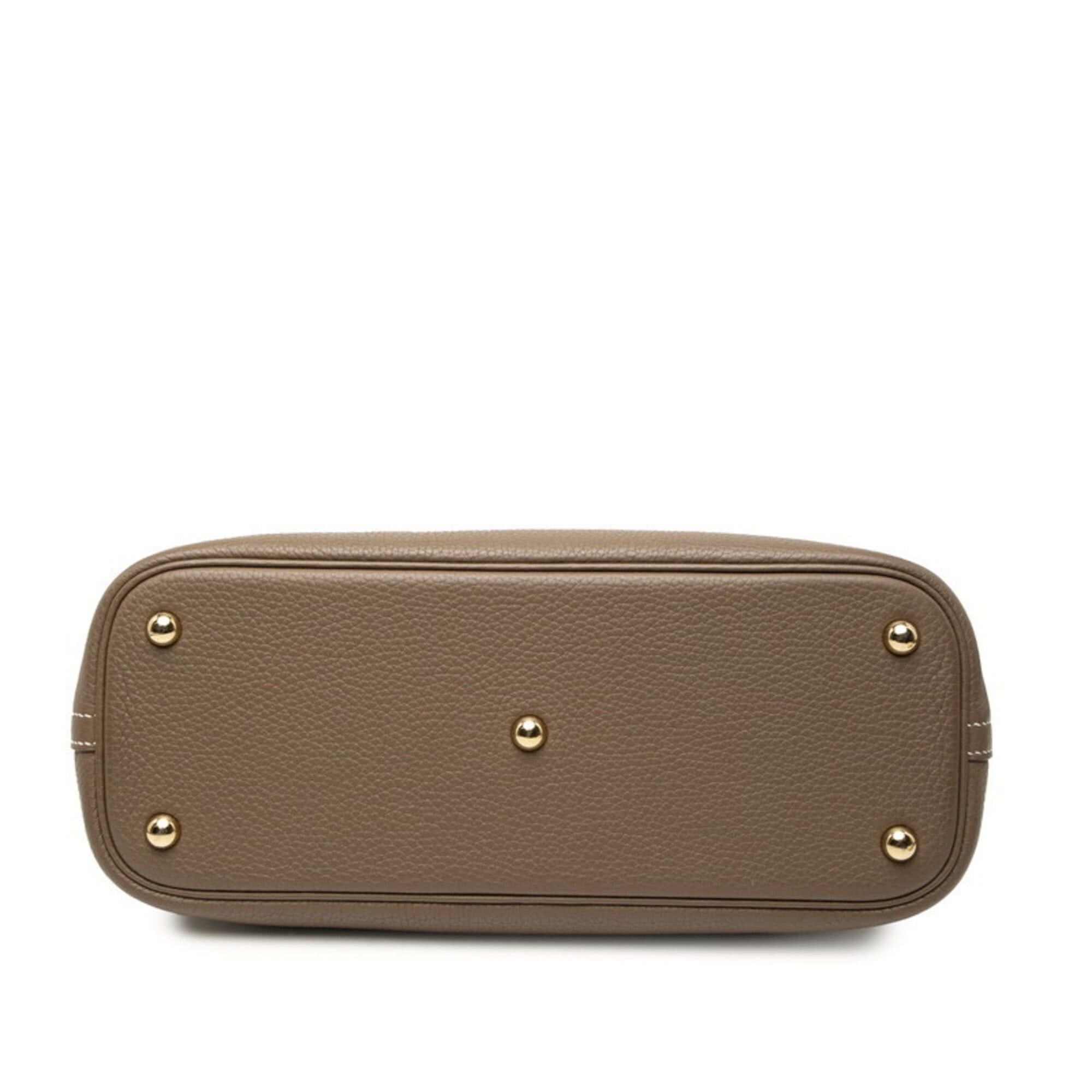 Hermes Hermes Bolide 31 Handbag Shoulder Bag 2-Way Etoupe Greige Gold Hardware Taurillon Clemence Leather Women's HERMES Size ONE SIZE - 3 Thumbnail
