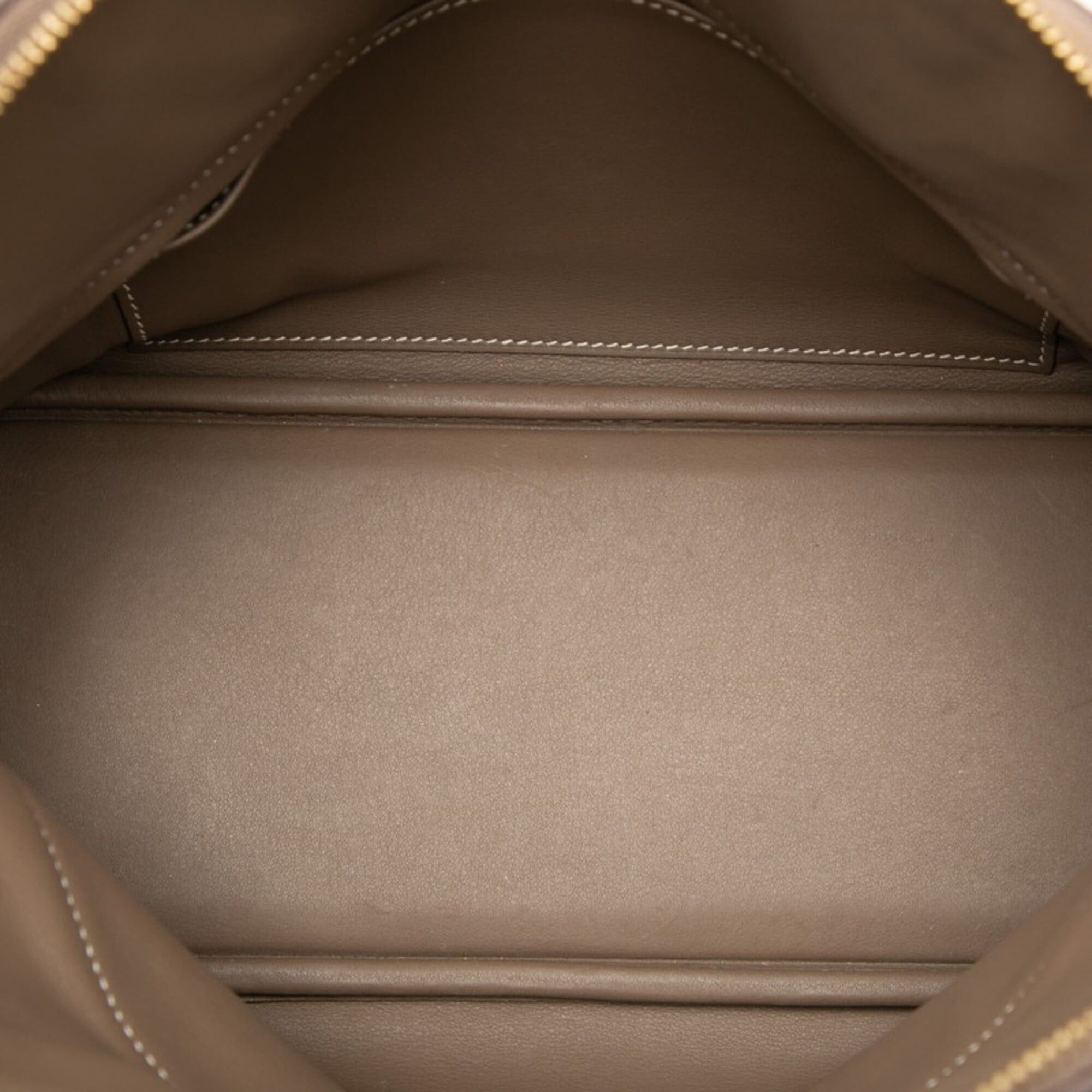 Hermes Hermes Bolide 31 Handbag Shoulder Bag 2-Way Etoupe Greige Gold Hardware Taurillon Clemence Leather Women's HERMES Size ONE SIZE - 4 Thumbnail