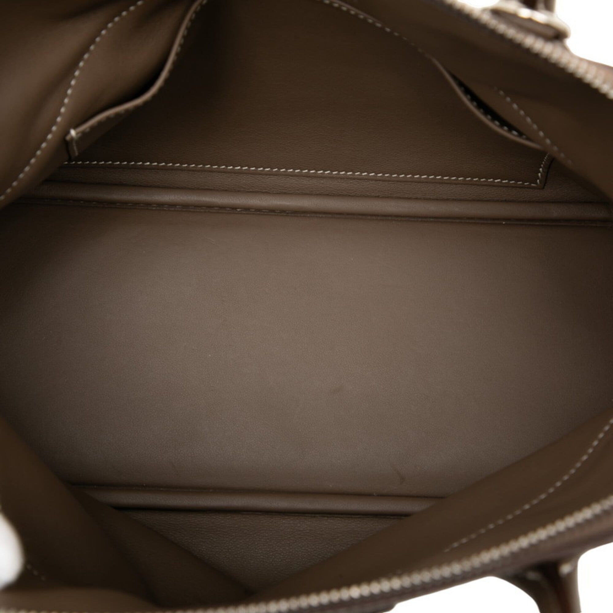 Hermes Hermes Bolide 31 Handbag Shoulder Bag 2-Way Etoupe Brown Silver Hardware Taurillon Clemence Leather Women's HERMES Size ONE SIZE - 4 Thumbnail