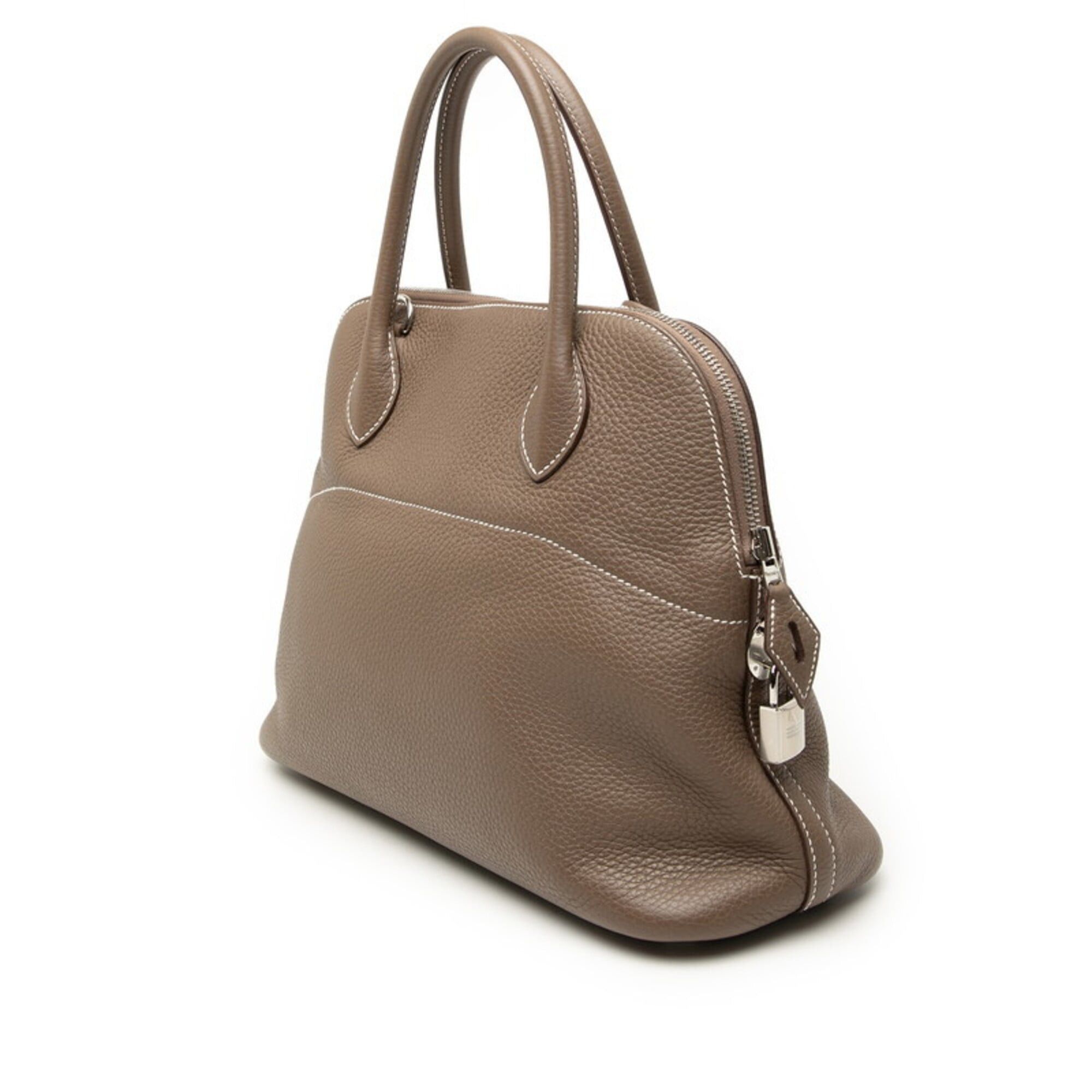 Hermes Hermes Bolide 31 Handbag Shoulder Bag 2-Way Etoupe Brown Silver Hardware Taurillon Clemence Leather Women's HERMES Size ONE SIZE - 2 Thumbnail