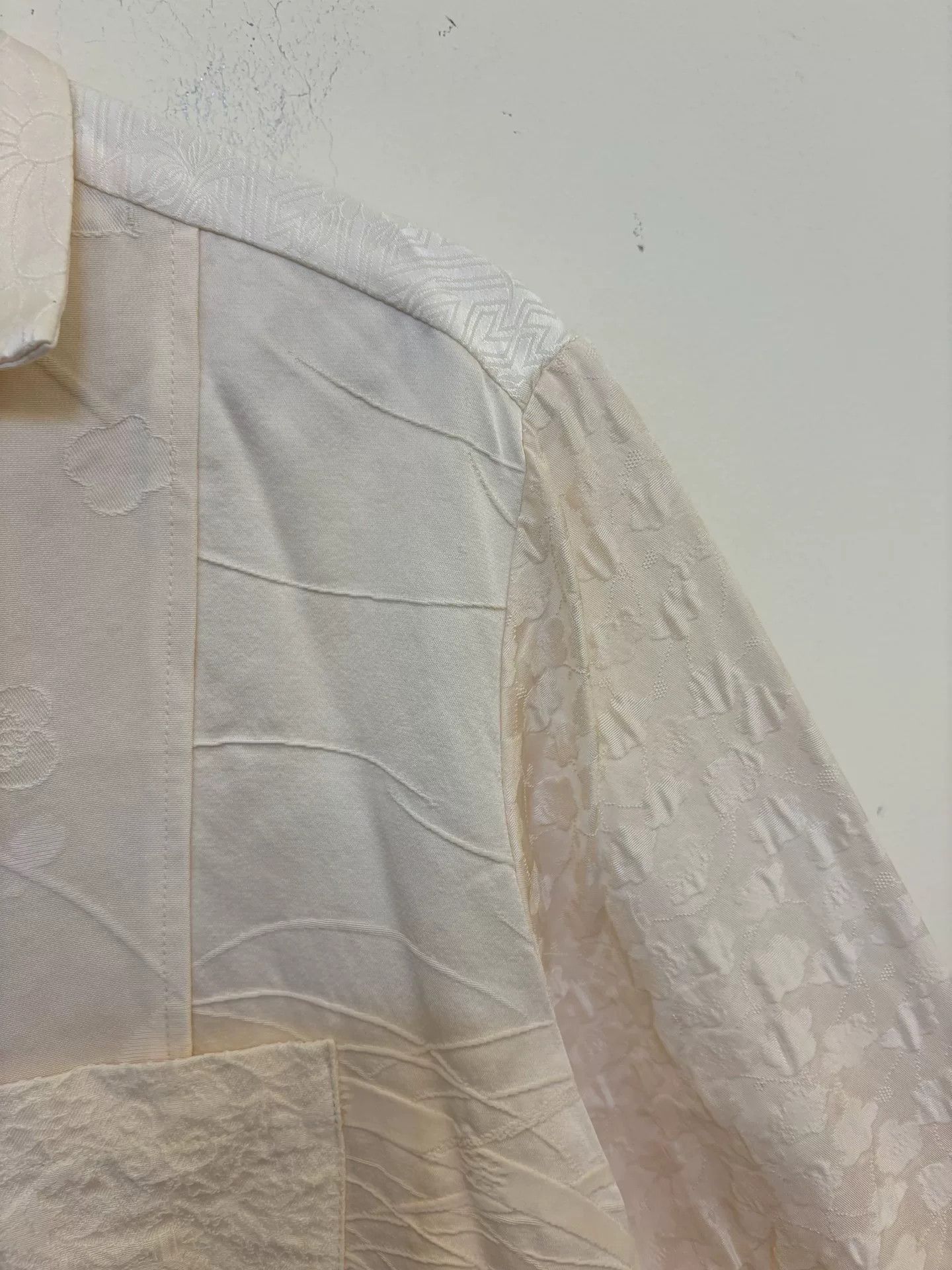 Other Aviva 24SS Silk Patchwork Shirt Size M / US 6-8 / IT 42-44 - 4 Thumbnail