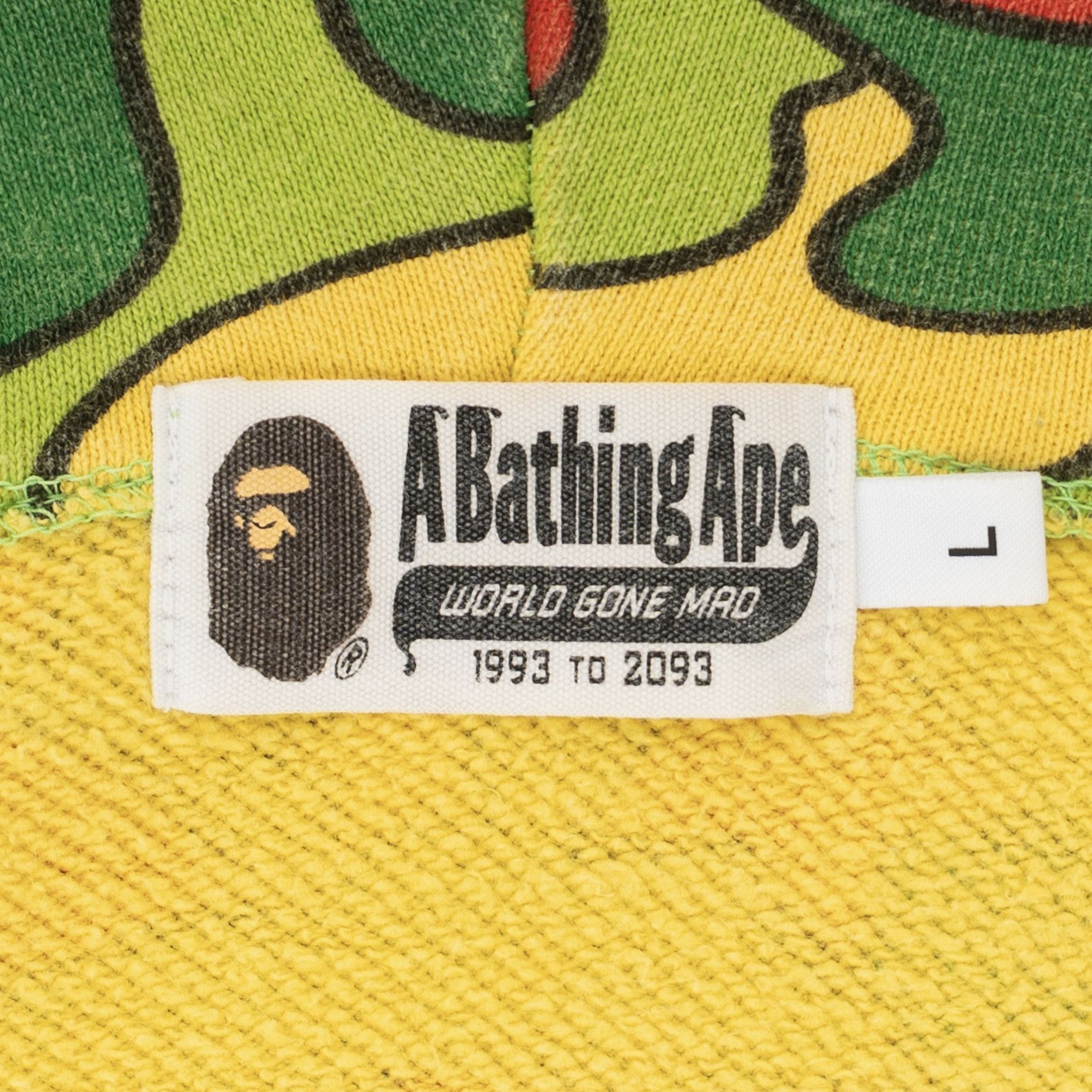 Bape Sta Camo Shark Zip Up Hooded Sweatshirt Green Size US L / EU 52-54 / 3 - 7 Thumbnail