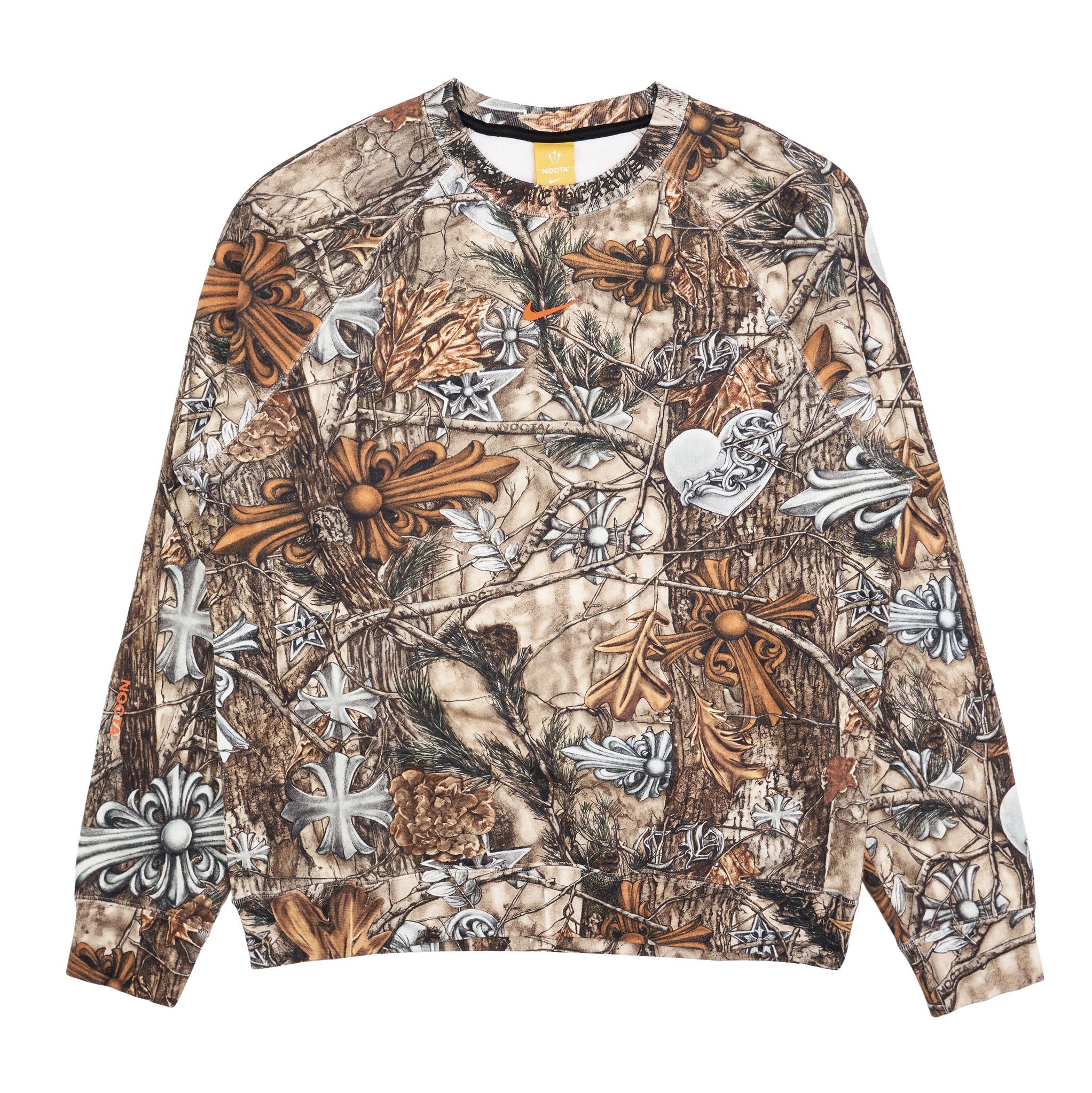 Chrome Hearts x Nike Nocta Horseshoe Motif Logo Crewneck Sweatshirt Realt Size US S / EU 44-46 / 1 - 2 Thumbnail
