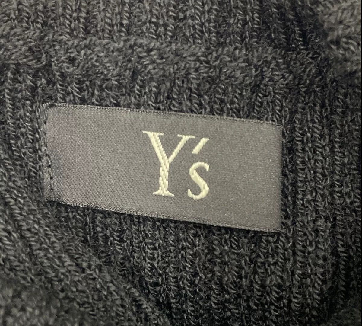 Yohji Yamamoto Y's Wise Black Wool Turtleneck Knit Top Size M / US 6-8 / IT 42-44 - 5 Thumbnail