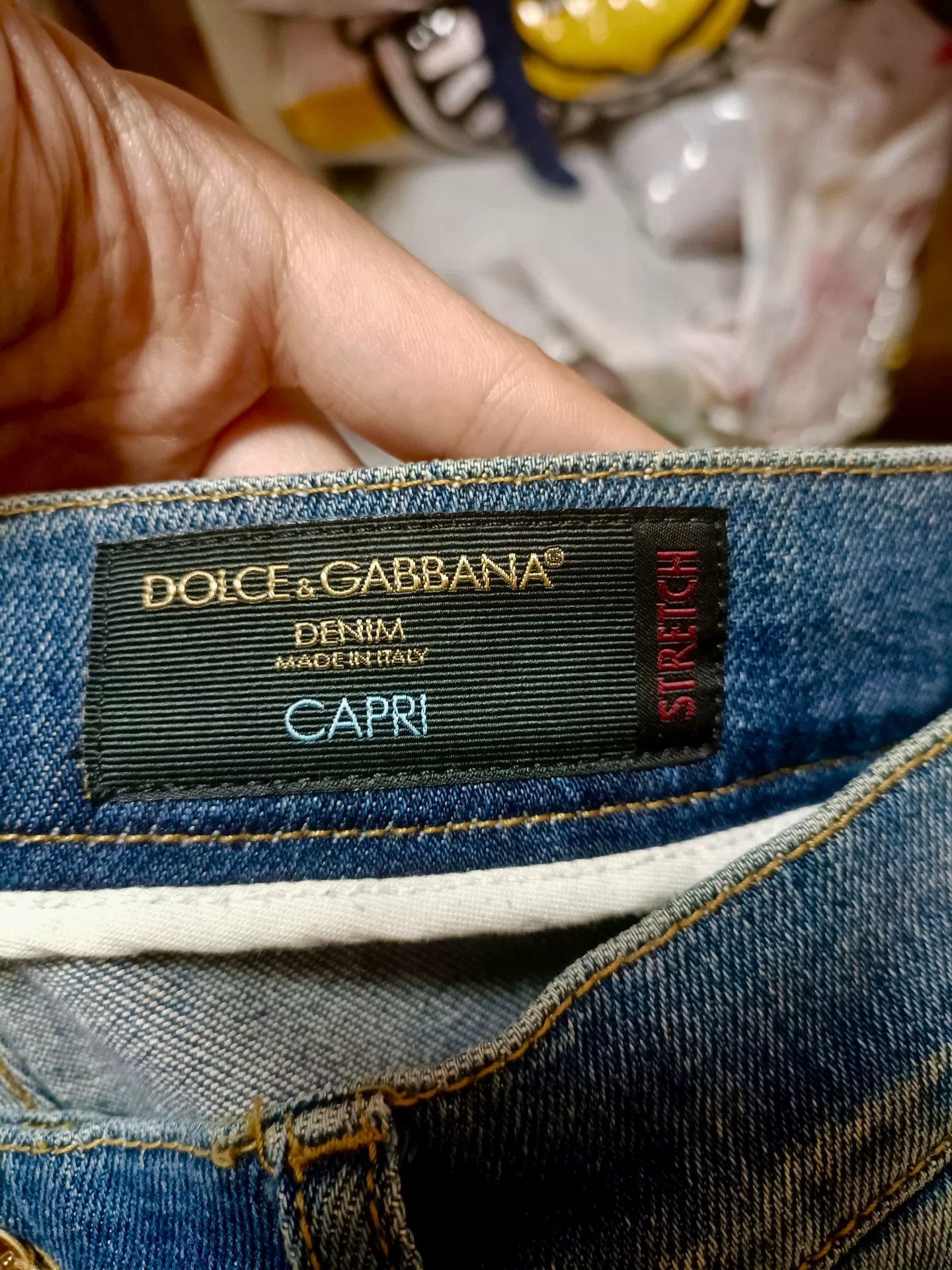 Dolce & Gabbana Dolce & Gabbana DG Showpiece Jeans Size US 34 / EU 50 - 8 Thumbnail