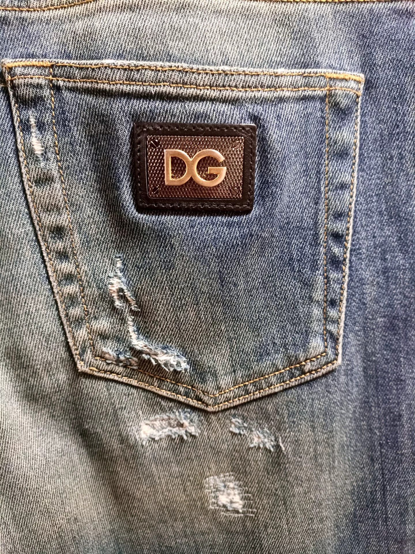 Dolce & Gabbana Dolce & Gabbana DG Showpiece Jeans Size US 34 / EU 50 - 7 Thumbnail