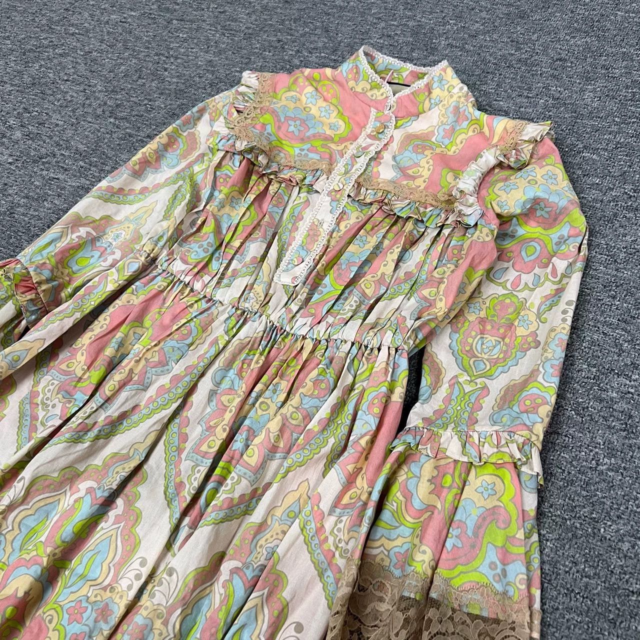 Gucci Gucci 22SS Runway Floral Court Dress Size S / US 4 / IT 40 - 3 Thumbnail