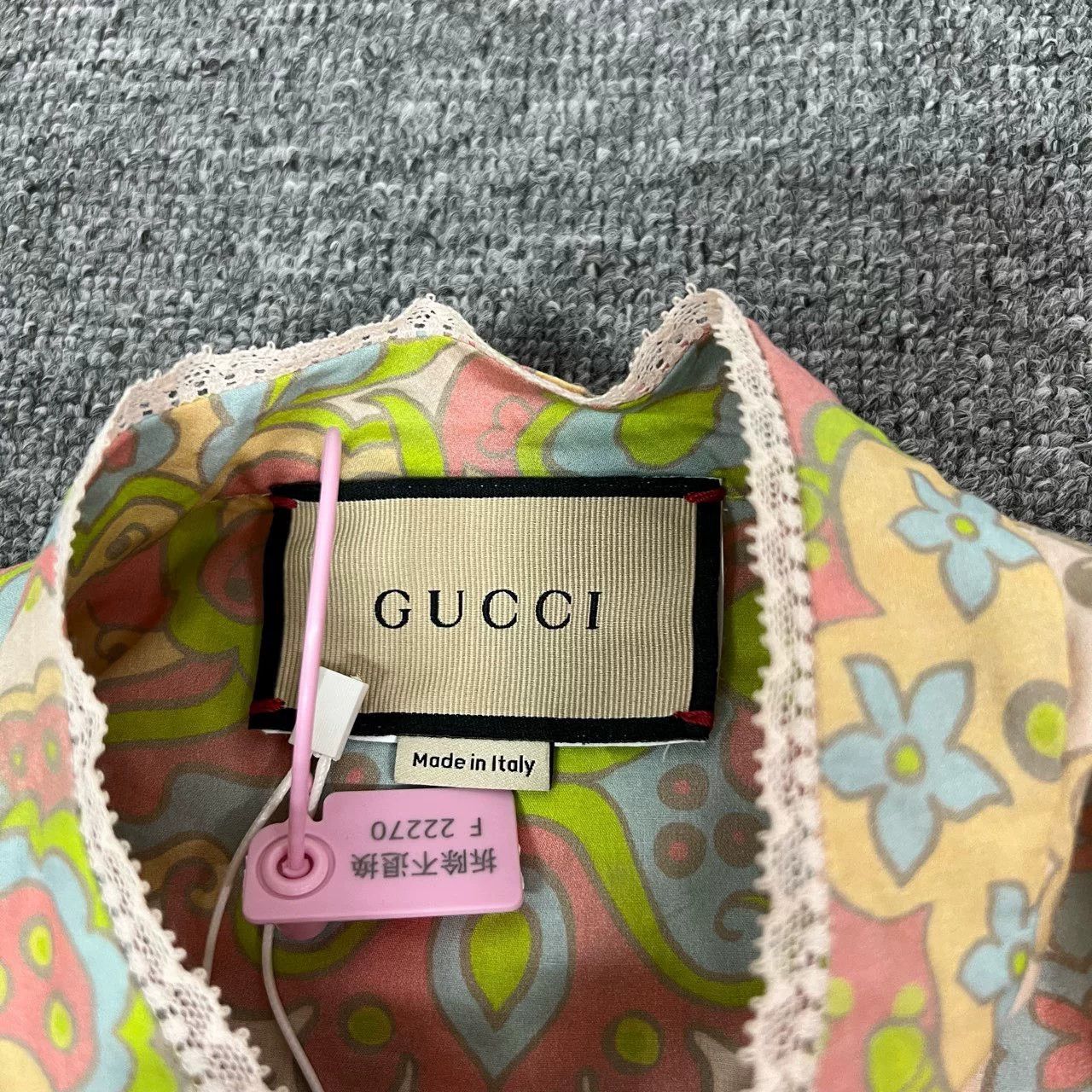 Gucci Gucci 22SS Runway Floral Court Dress Size S / US 4 / IT 40 - 4 Thumbnail