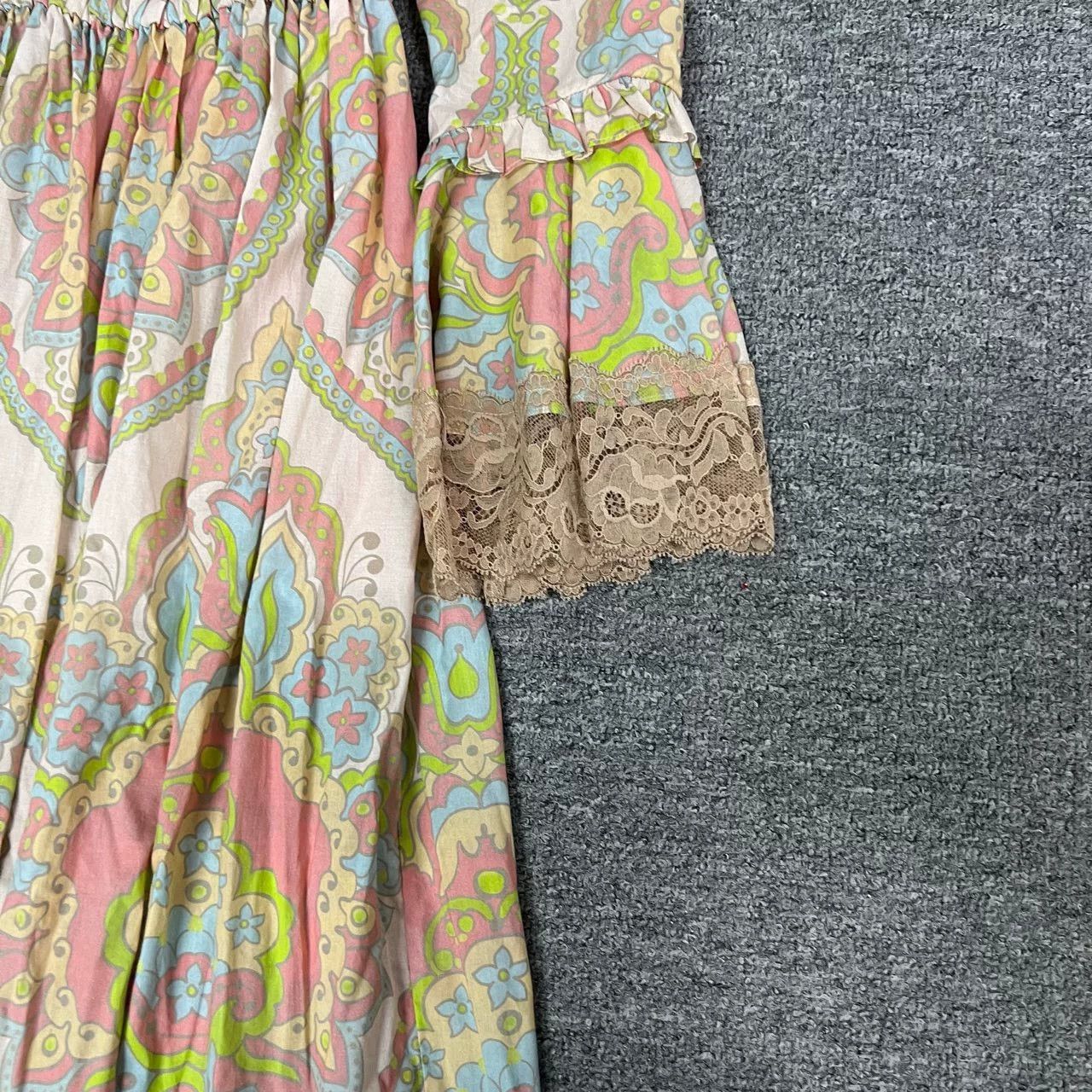 Gucci Gucci 22SS Runway Floral Court Dress Size S / US 4 / IT 40 - 2 Thumbnail