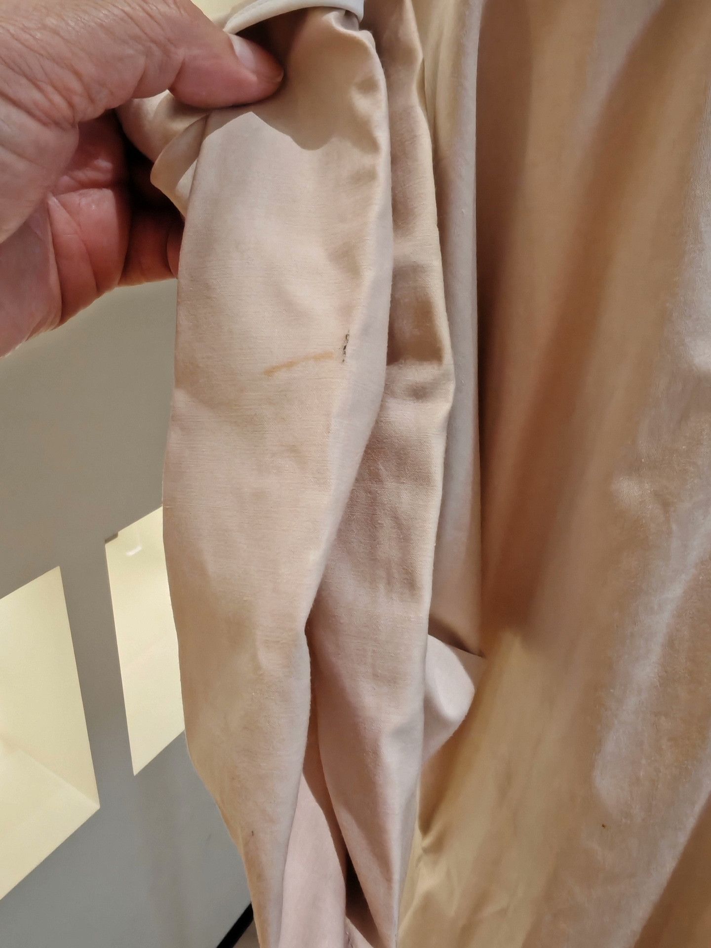 Maticevski MATICEVSKI Light Nude V-Neck Short-Sleeve Top Size M / US 6-8 / IT 42-44 - 5 Thumbnail
