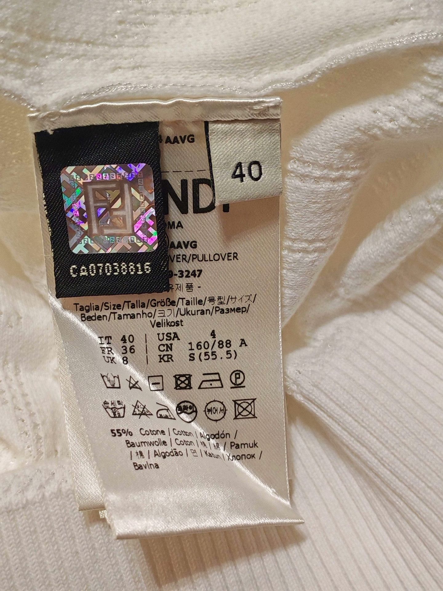 Fendi Fendi FF Monogram Knit Short-Sleeve Skirt Set Size M / US 6-8 / IT 42-44 - 6 Thumbnail