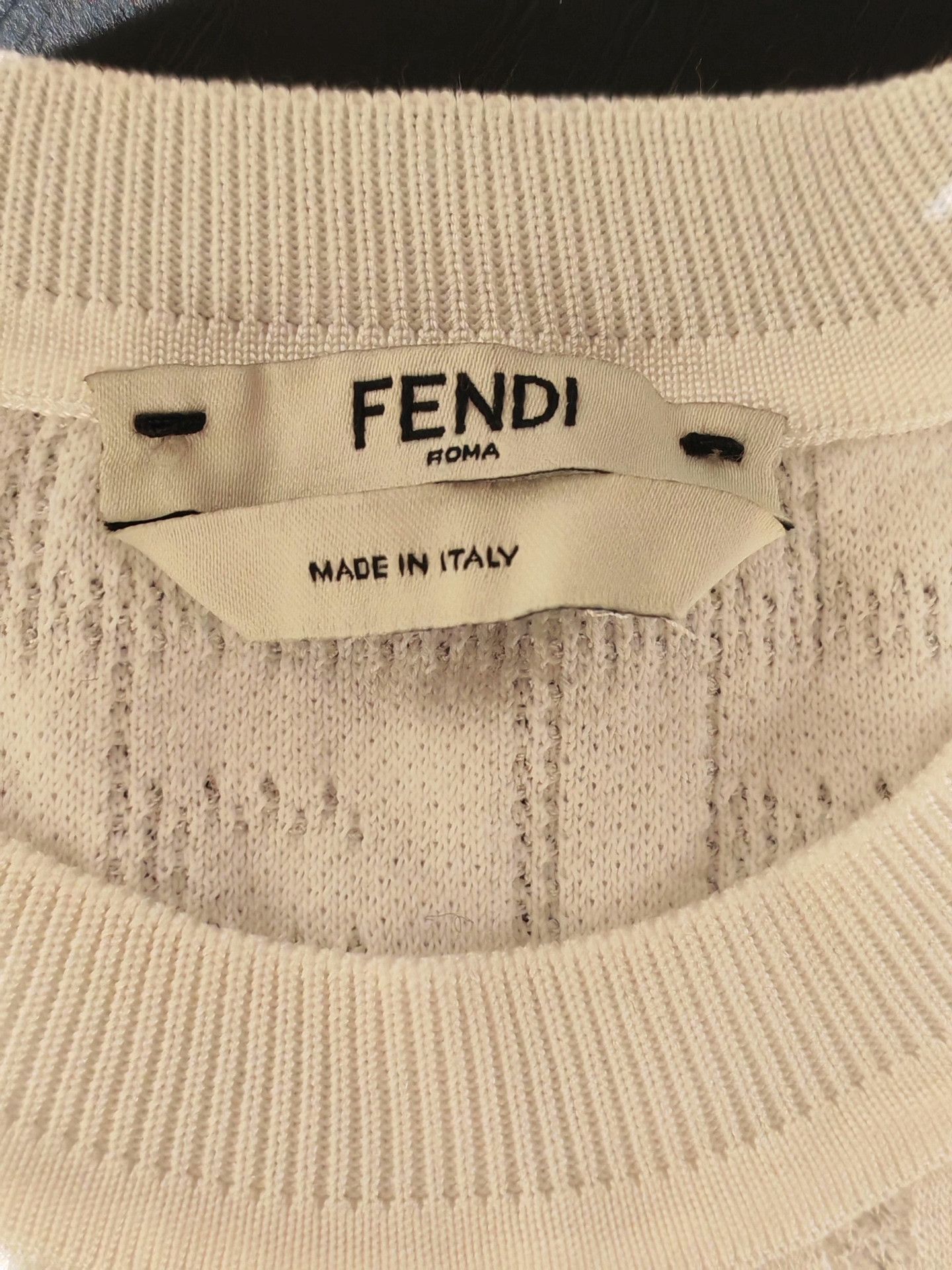 Fendi Fendi FF Monogram Knit Short-Sleeve Skirt Set Size M / US 6-8 / IT 42-44 - 5 Thumbnail