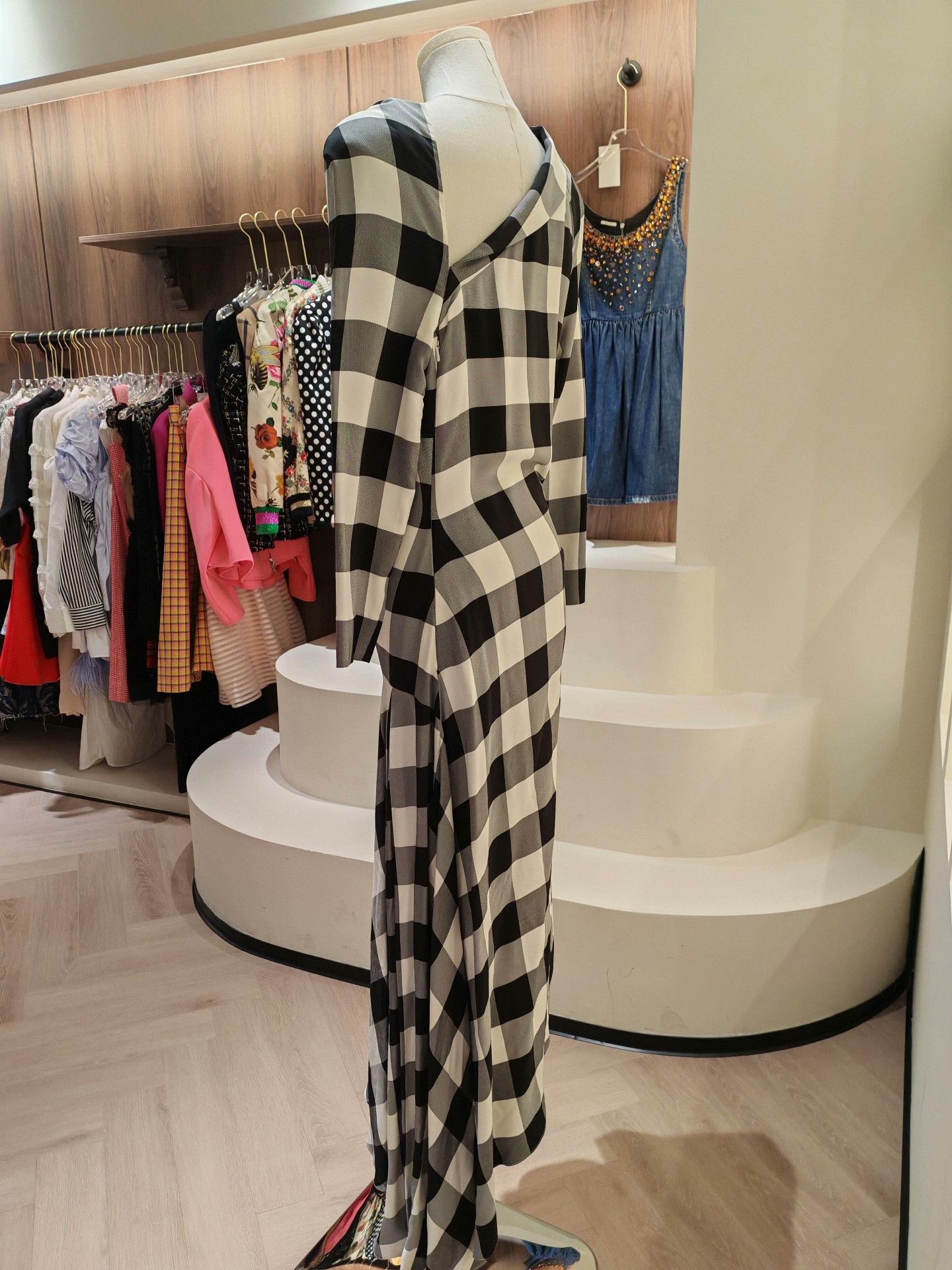 MONSE MONSE Plaid Designer Dress Size M / US 6-8 / IT 42-44 - 6 Thumbnail