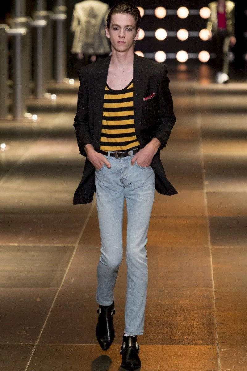 Saint Laurent Paris Black Textured Double-Breasted Blazer Size US M / EU 48-50 / 2 - 2 Thumbnail