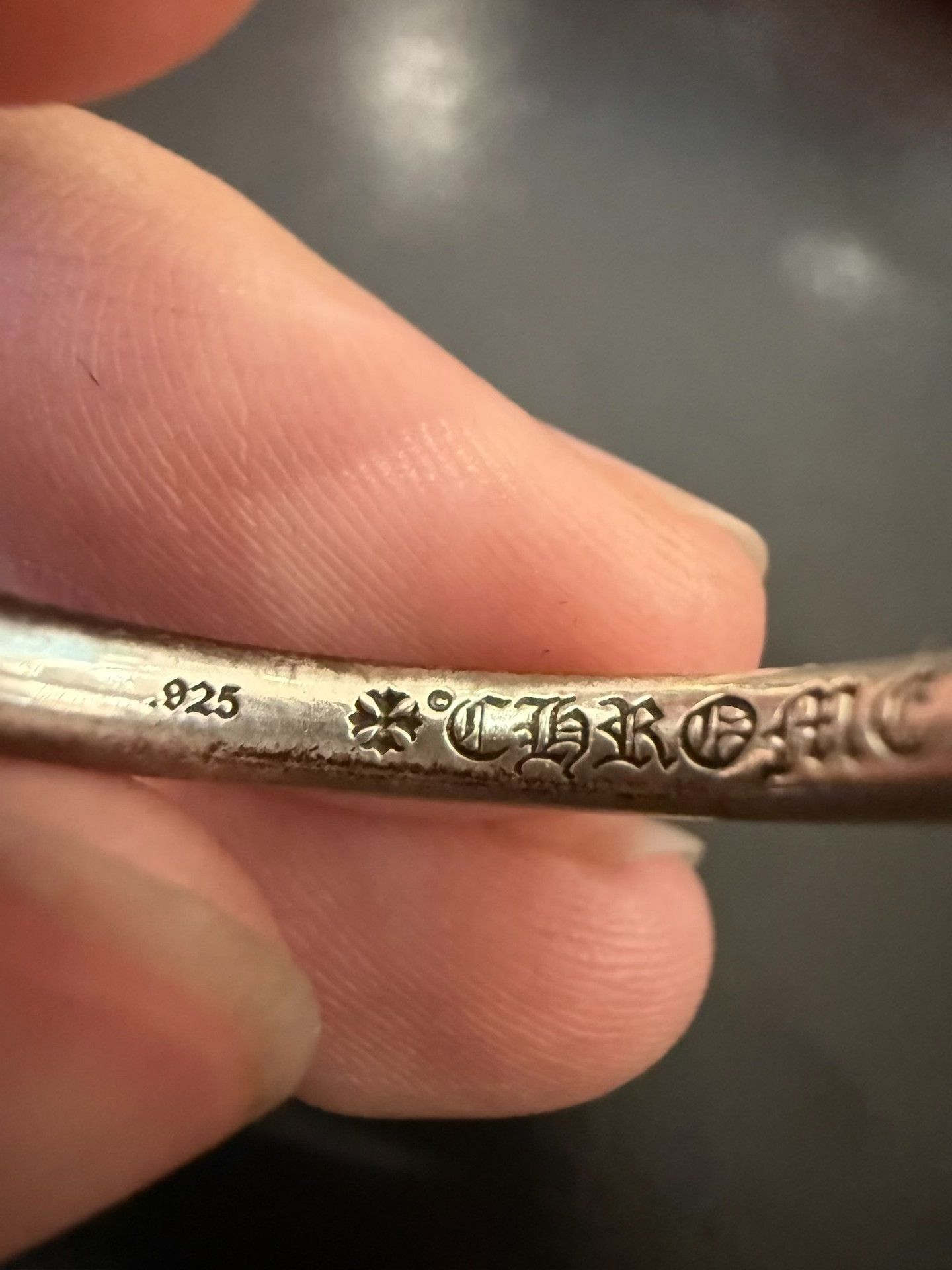 Chrome Hearts Chrome Hearts Silver Diamond Nail Ring Size ONE SIZE - 3 Thumbnail