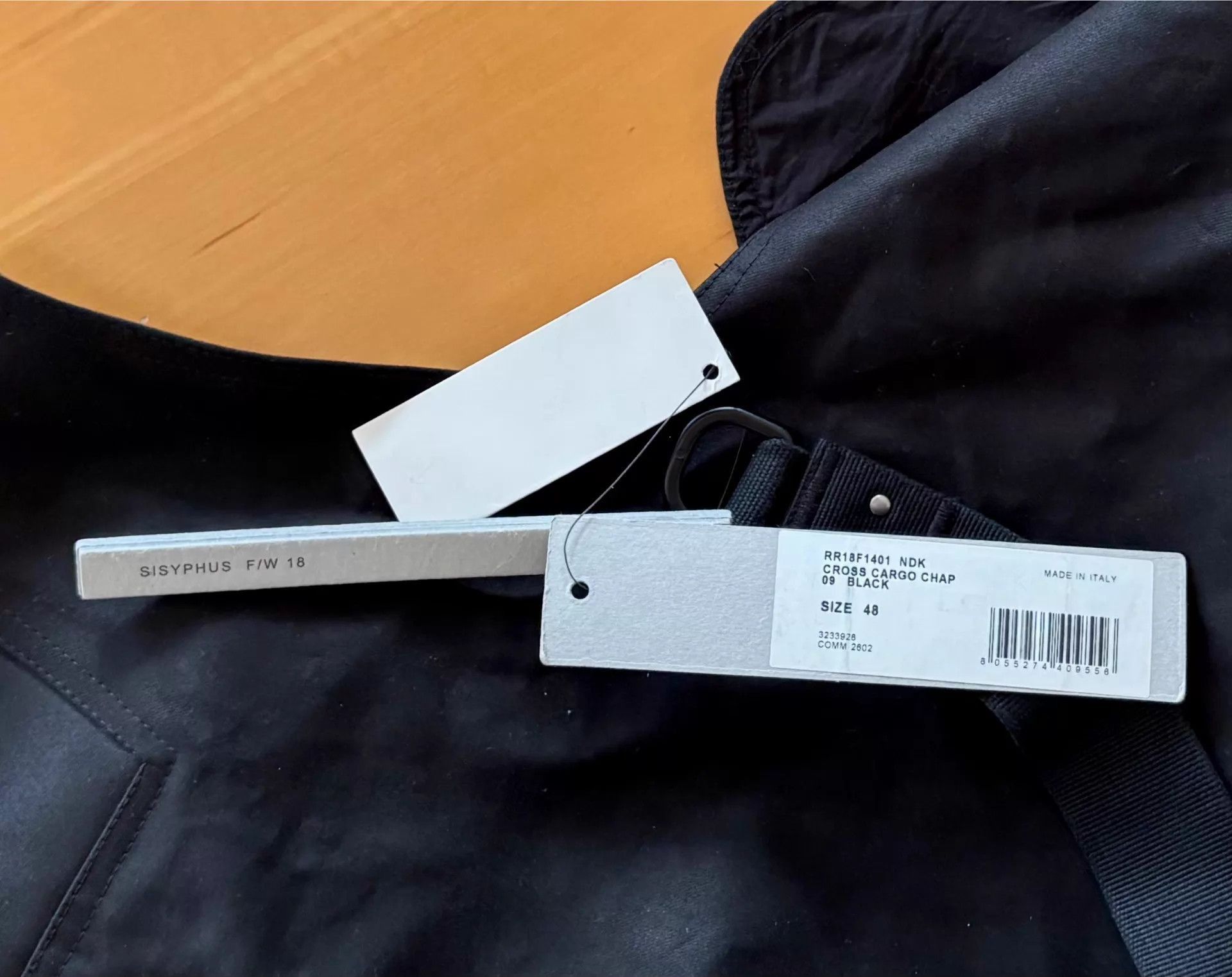 Rick Owens Black High Neck Long Sleeve Top Size US M / EU 48-50 / 2 - 7 Thumbnail