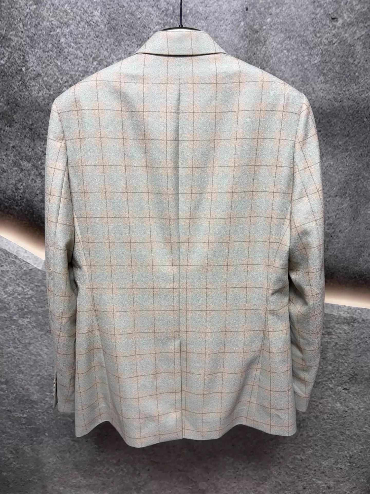 Dior Multi Plaid Single-Breasted Tailored Blazer Size US M / EU 48-50 / 2 - 2 Thumbnail