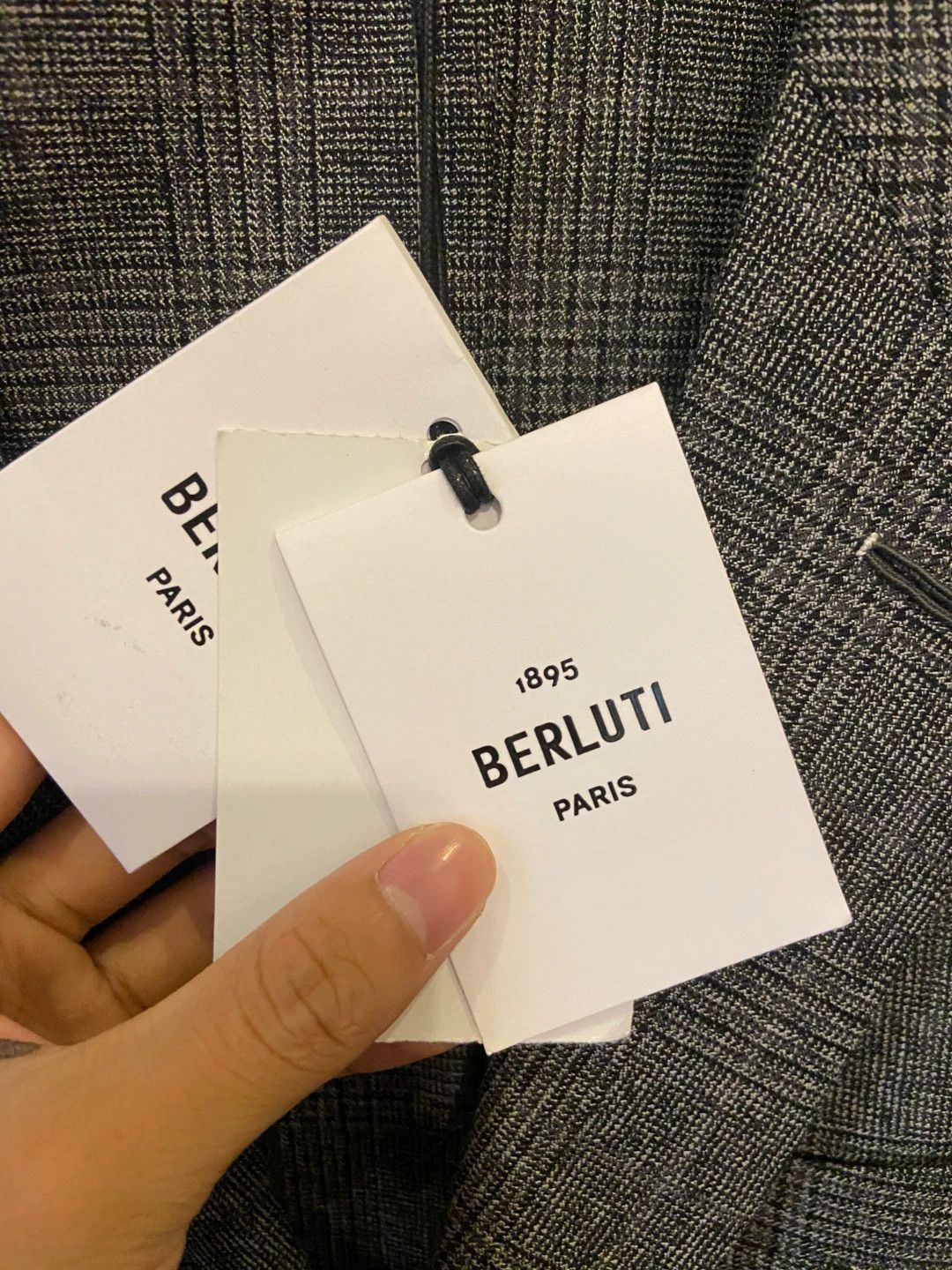 Berluti Multi Plaid Button-Front Blazer Size US M / EU 48-50 / 2 - 8 Thumbnail