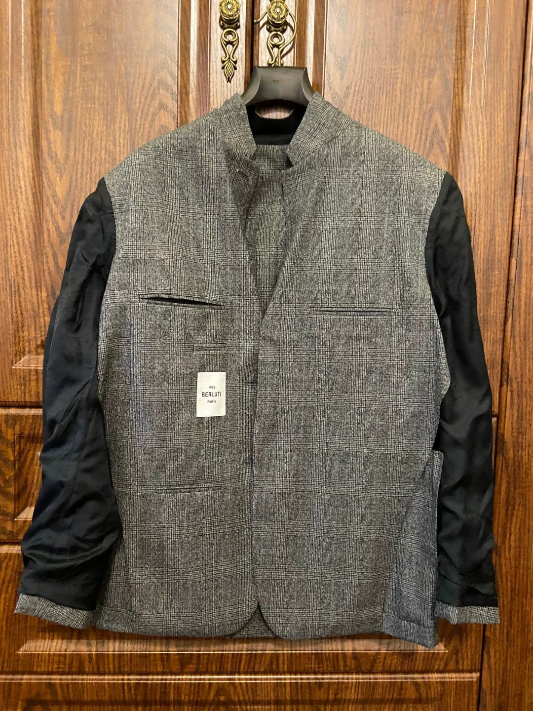 Berluti Multi Plaid Button-Front Blazer Size US M / EU 48-50 / 2 - 3 Thumbnail