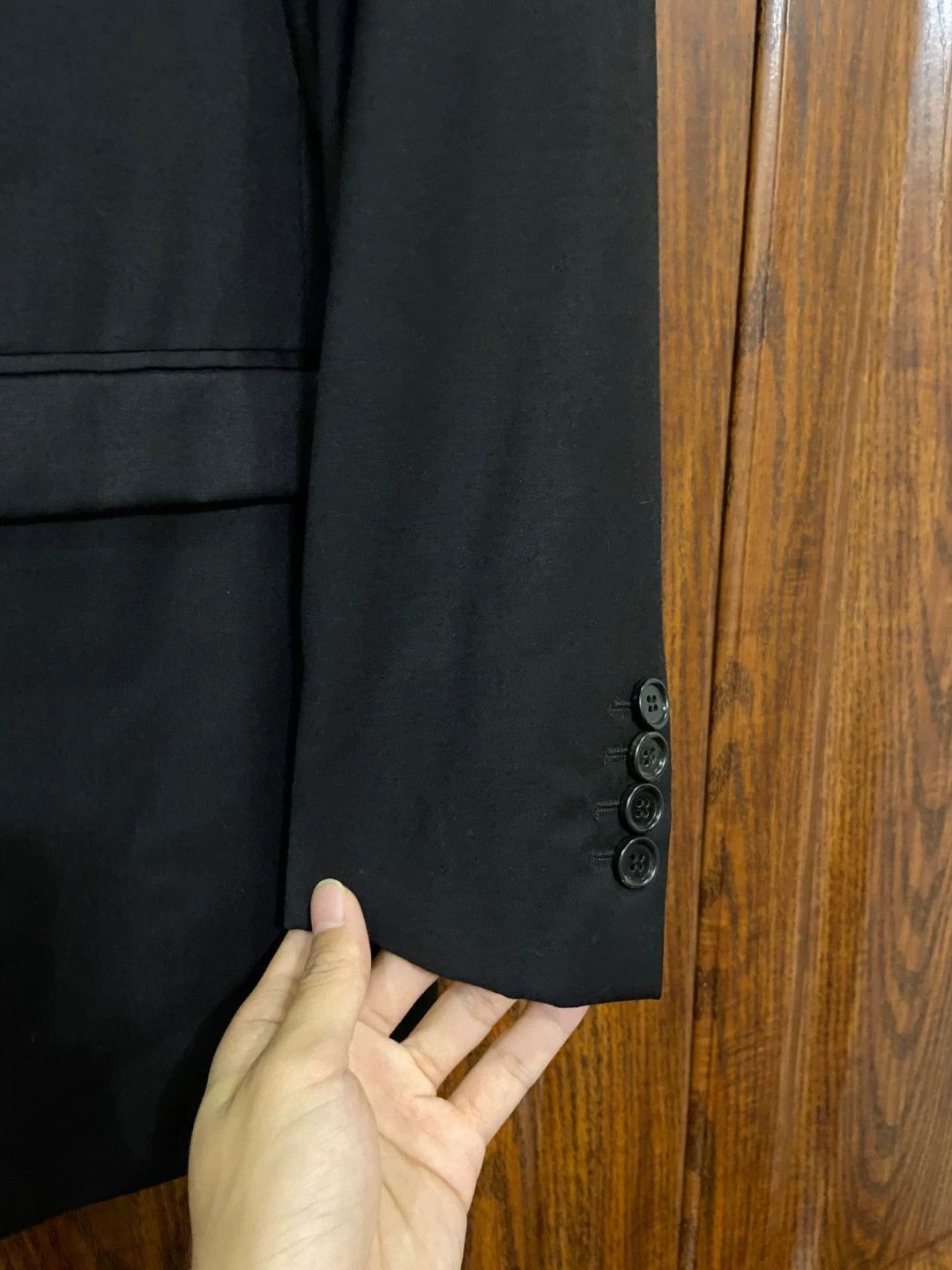 Dior Black Single-Breasted Blazer Size US M / EU 48-50 / 2 - 6 Thumbnail