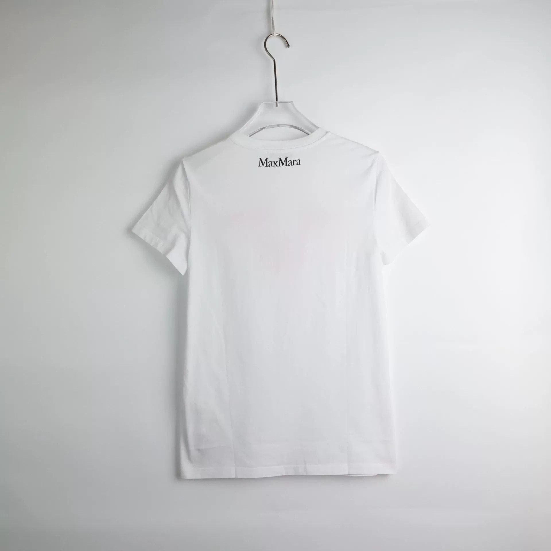 Max Mara Maxmara 'Mon Coeur' Short-Sleeve Top Size M / US 6-8 / IT 42-44 - 2 Thumbnail