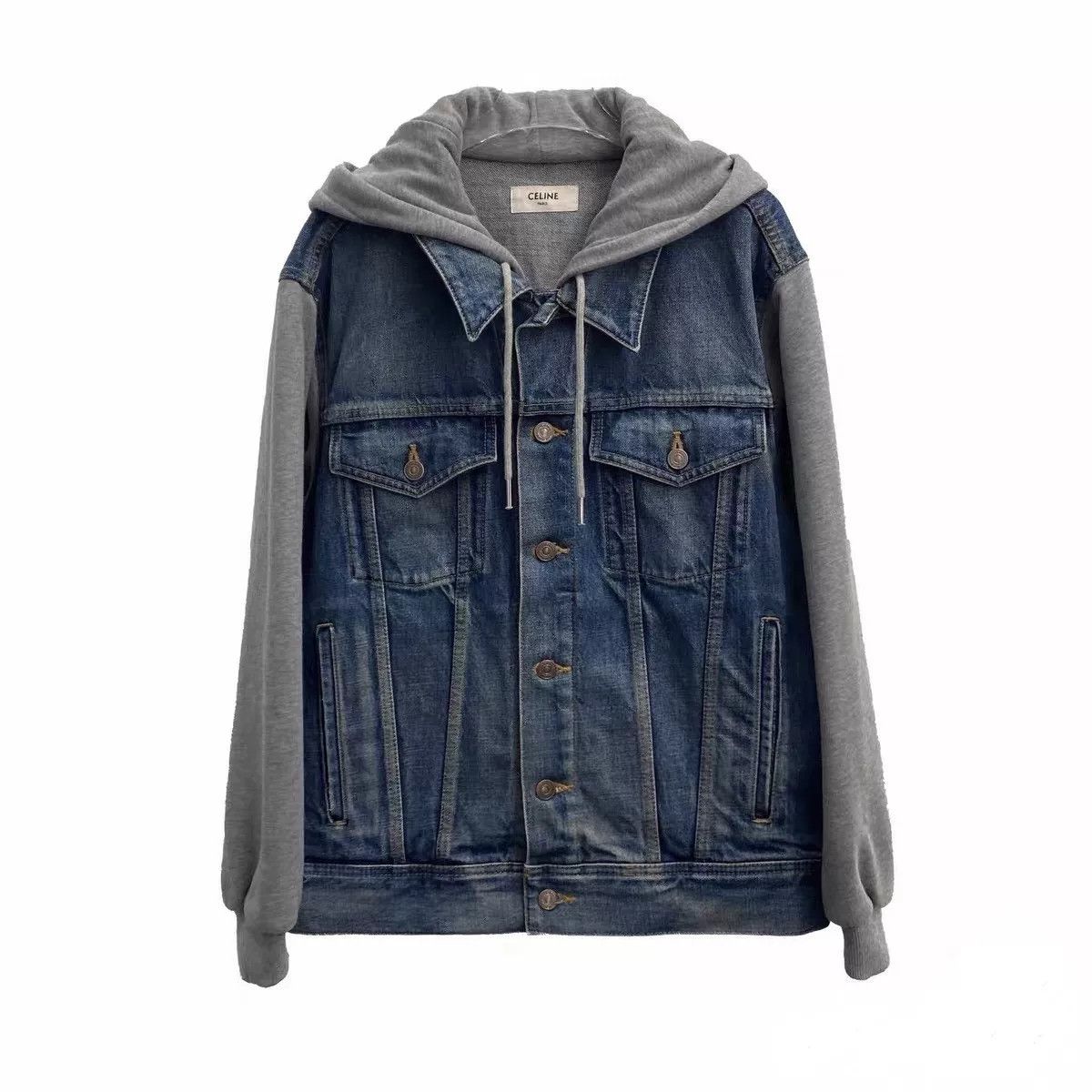 Celine Celine Women's Hooded Lapel Casual Jacket Size M / US 6-8 / IT 42-44 - 2 Thumbnail