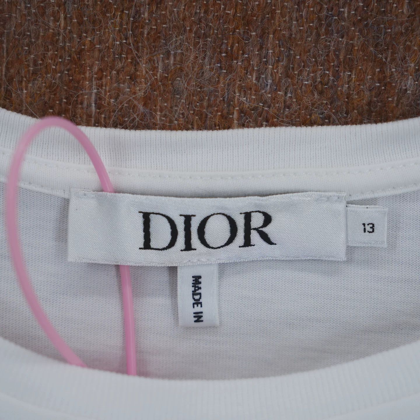 Dior Dior Ivory Cotton Short Sleeve Top Size M / US 6-8 / IT 42-44 - 3 Thumbnail