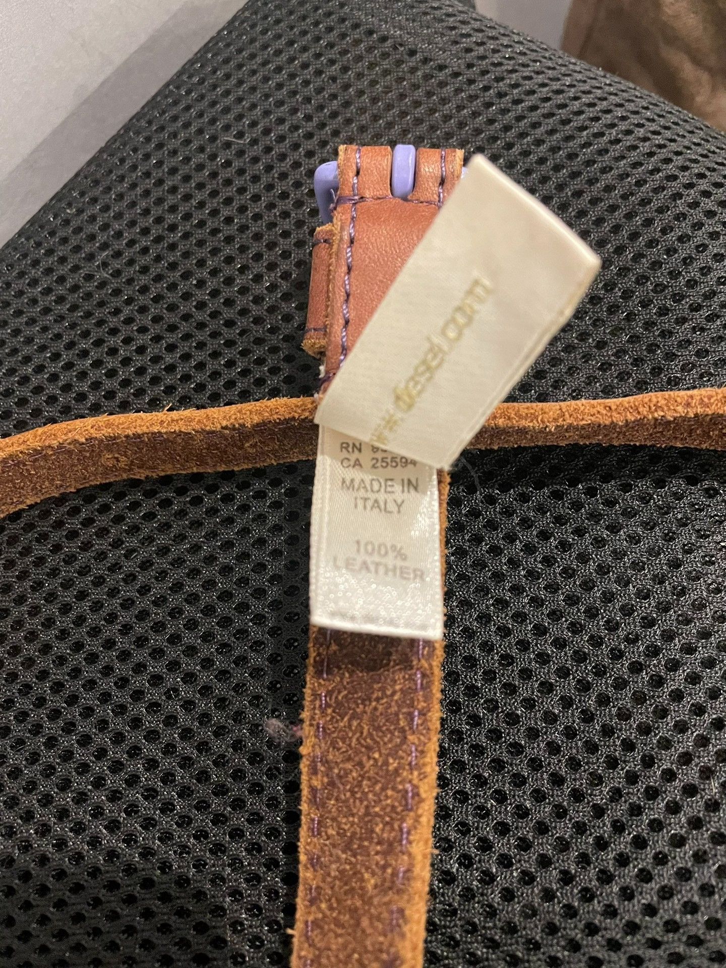 Diesel Diesel Purple Square Belt Size ONE SIZE - 2 Thumbnail