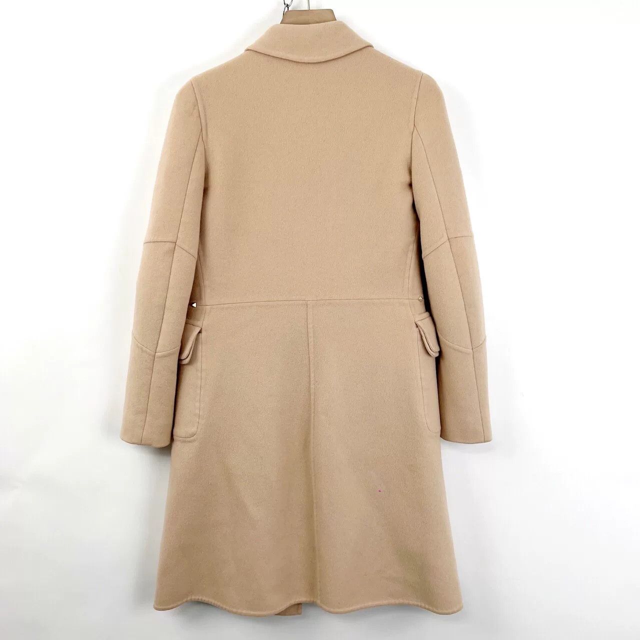 Valentino Valentino Pink Rivet Wool Coat Size M / US 6-8 / IT 42-44 - 2 Thumbnail
