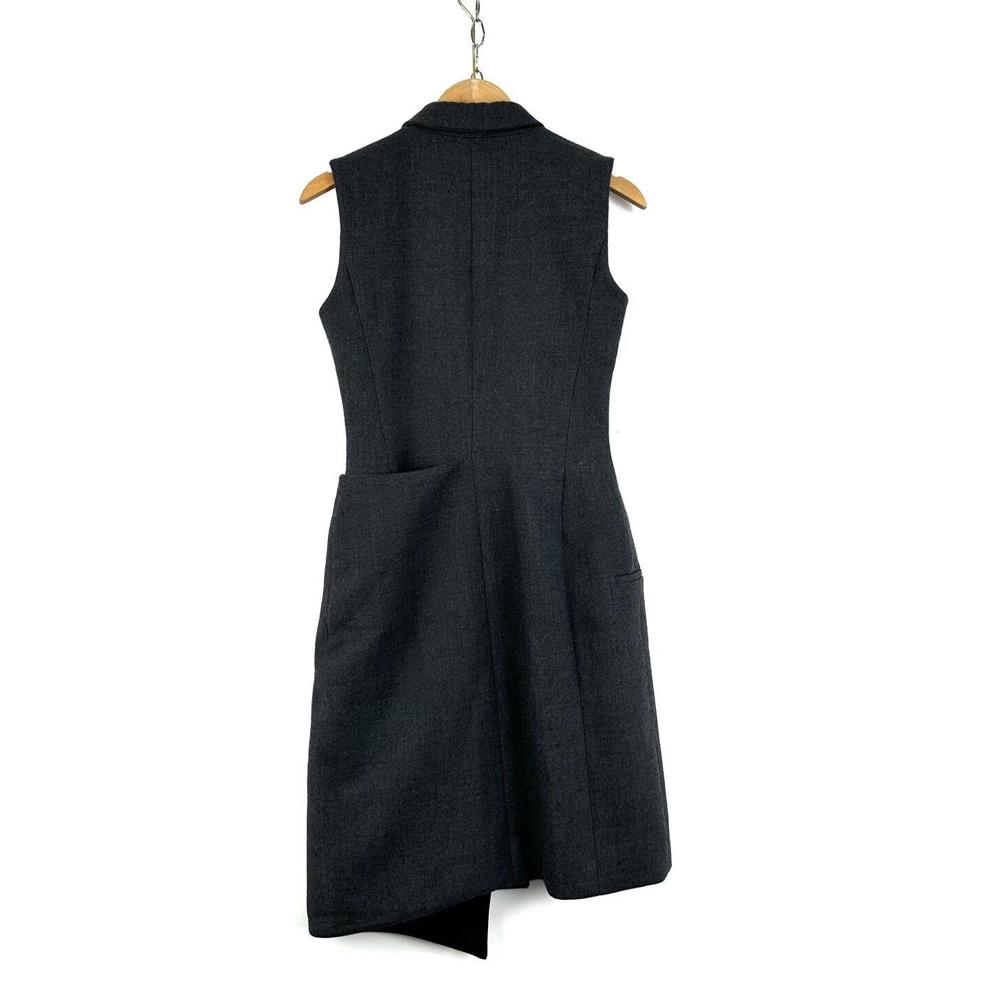 Dior Dior Gray Irregular Sleeveless Gemstone Coat Size M / US 6-8 / IT 42-44 - 6 Thumbnail