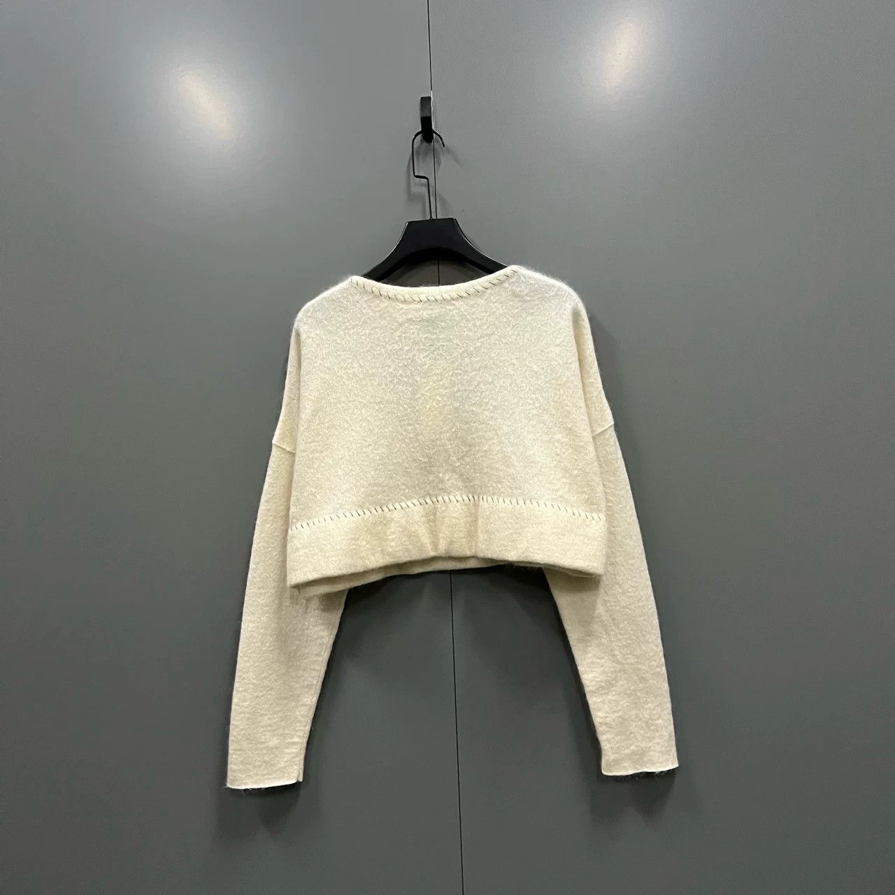 Celine Celine Beige Knit Sweater Size M / US 6-8 / IT 42-44 - 2 Thumbnail