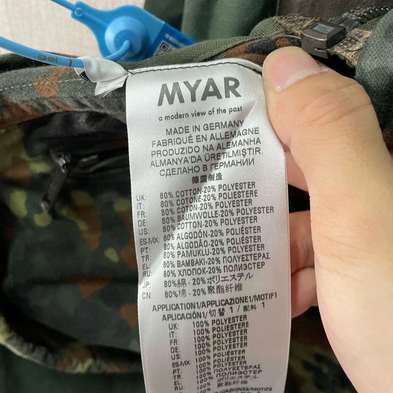 Other MYAR Camouflage Pocket Coat Size US M / EU 48-50 / 2 - 4 Thumbnail
