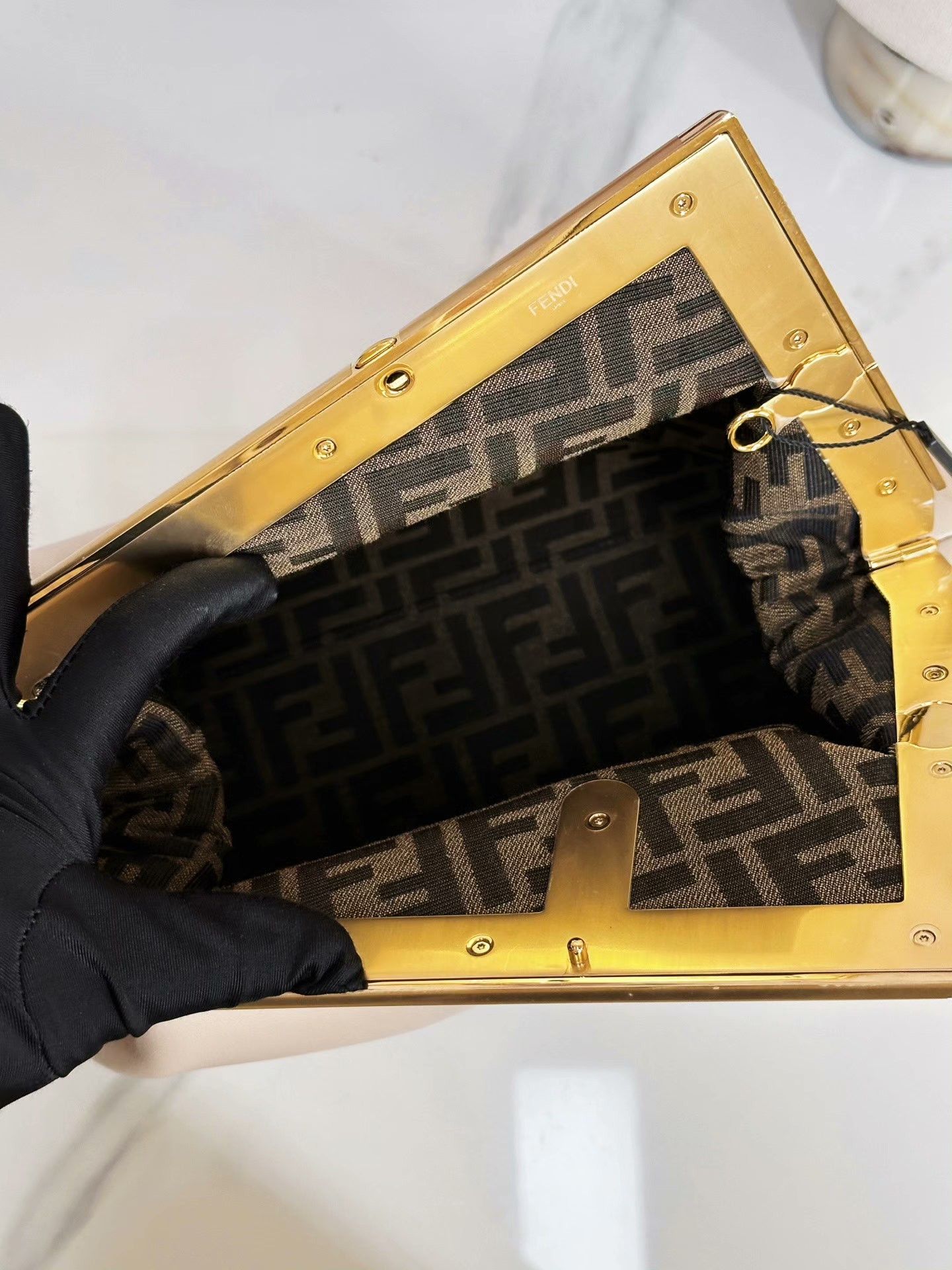 Fendi Fendi First Lambskin Cloud Bag Size ONE SIZE - 5 Thumbnail