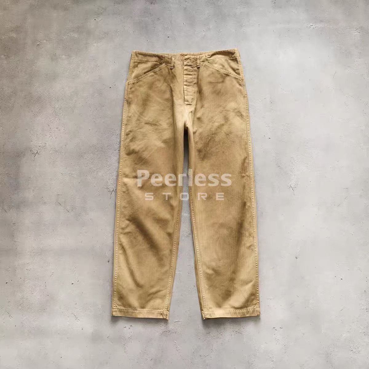 Japanese Brand BOWWOW USMC P-41 HBT Trousers Size US 26 / EU 42 - 6 Thumbnail