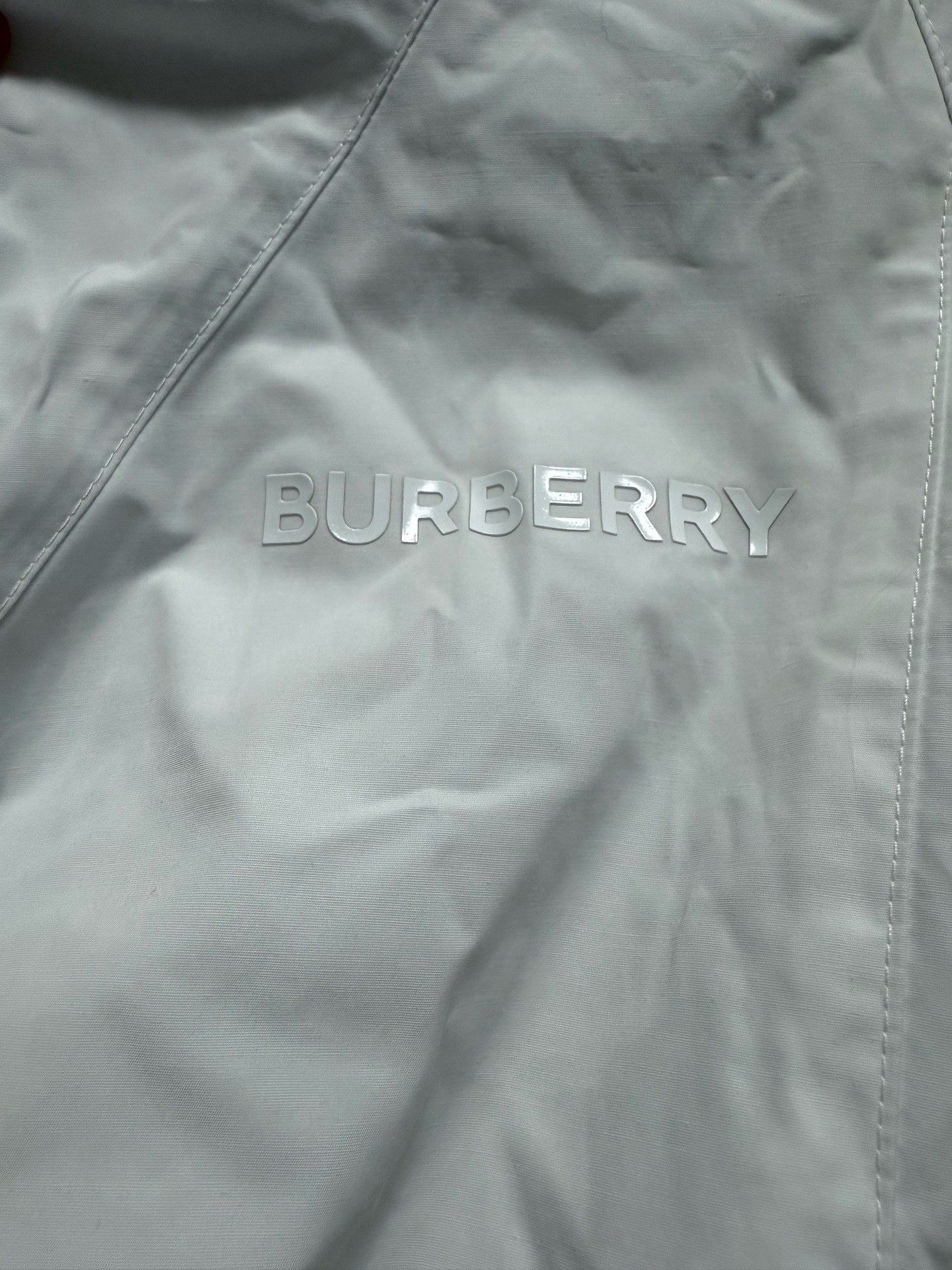 Burberry Burberry White Short Coat UK6 Size M / US 6-8 / IT 42-44 - 3 Thumbnail