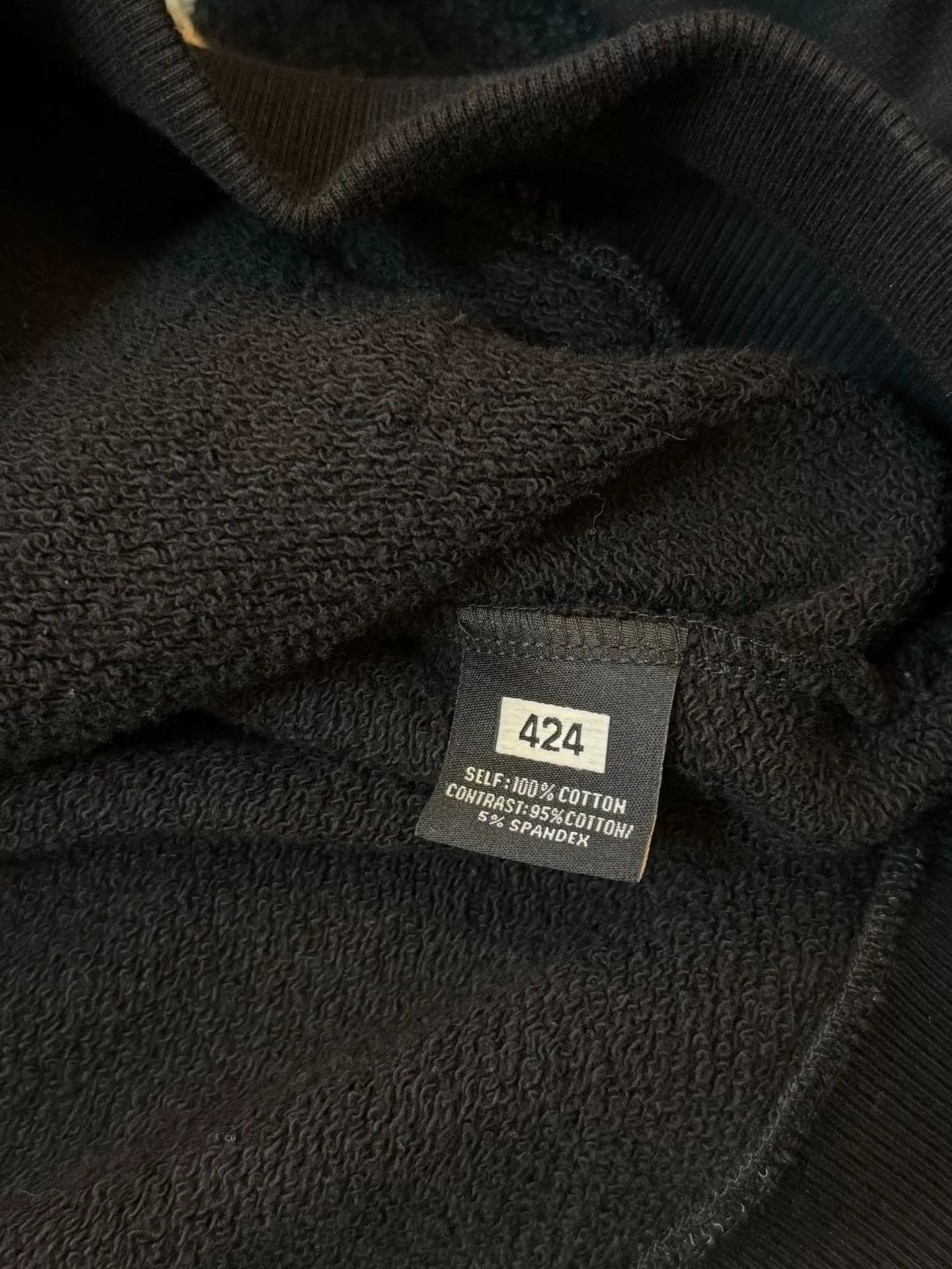 424 424 Embroidered Hoodie Size US XL / EU 56 / 4 - 5 Thumbnail