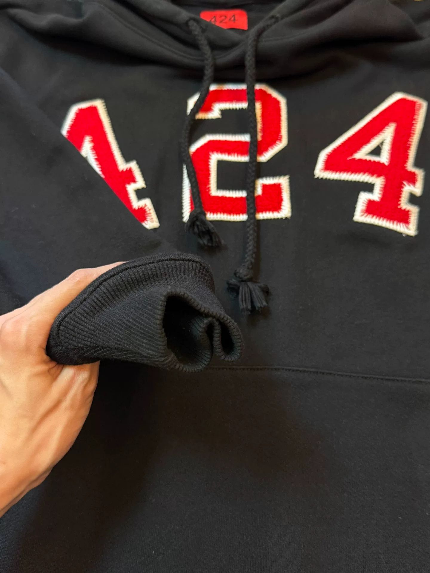424 424 Embroidered Hoodie Size US XL / EU 56 / 4 - 4 Thumbnail