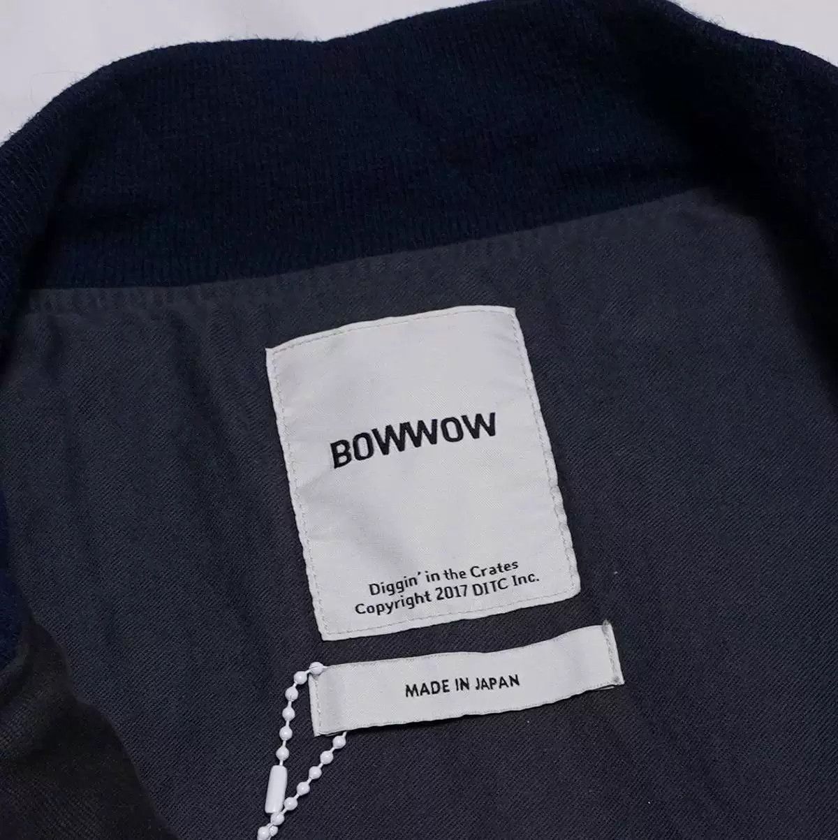 Japanese Brand BOWWOW USN Deck Zip Jacket Aged Size US L / EU 52-54 / 3 - 4 Thumbnail