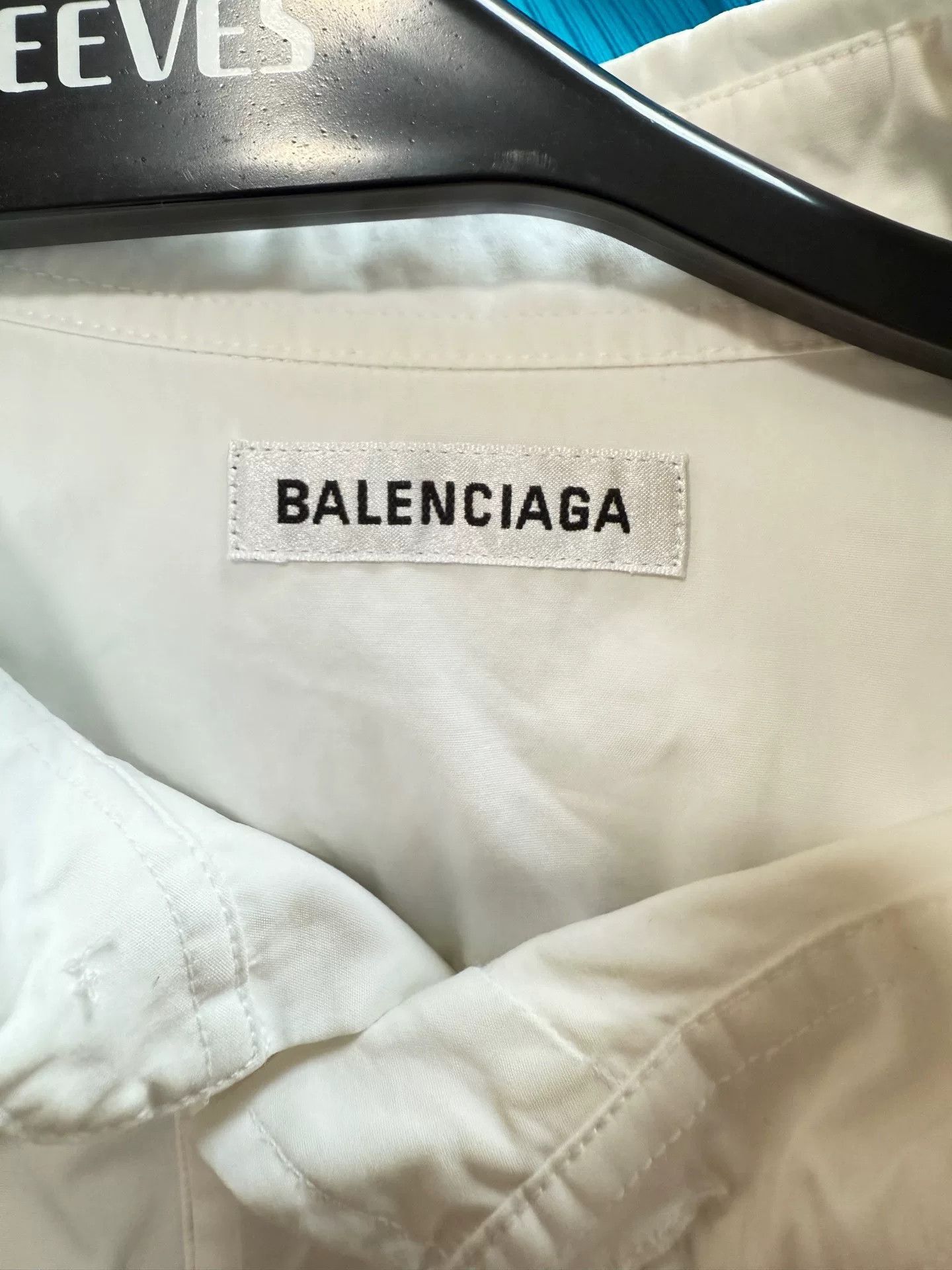Balenciaga Balenciaga Oversized White Shirt Size M / US 6-8 / IT 42-44 - 4 Thumbnail