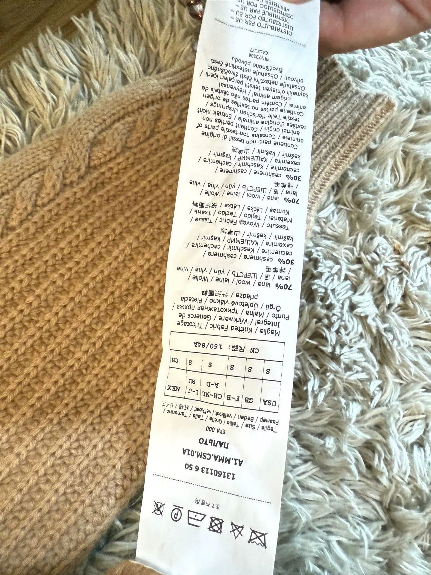 Max Mara Max Mara Rumena Camel Wool Coat Size M / US 6-8 / IT 42-44 - 7 Thumbnail