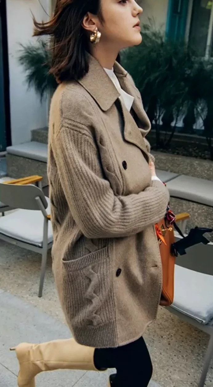Max Mara Max Mara Rumena Camel Wool Coat Size M / US 6-8 / IT 42-44 - 2 Thumbnail