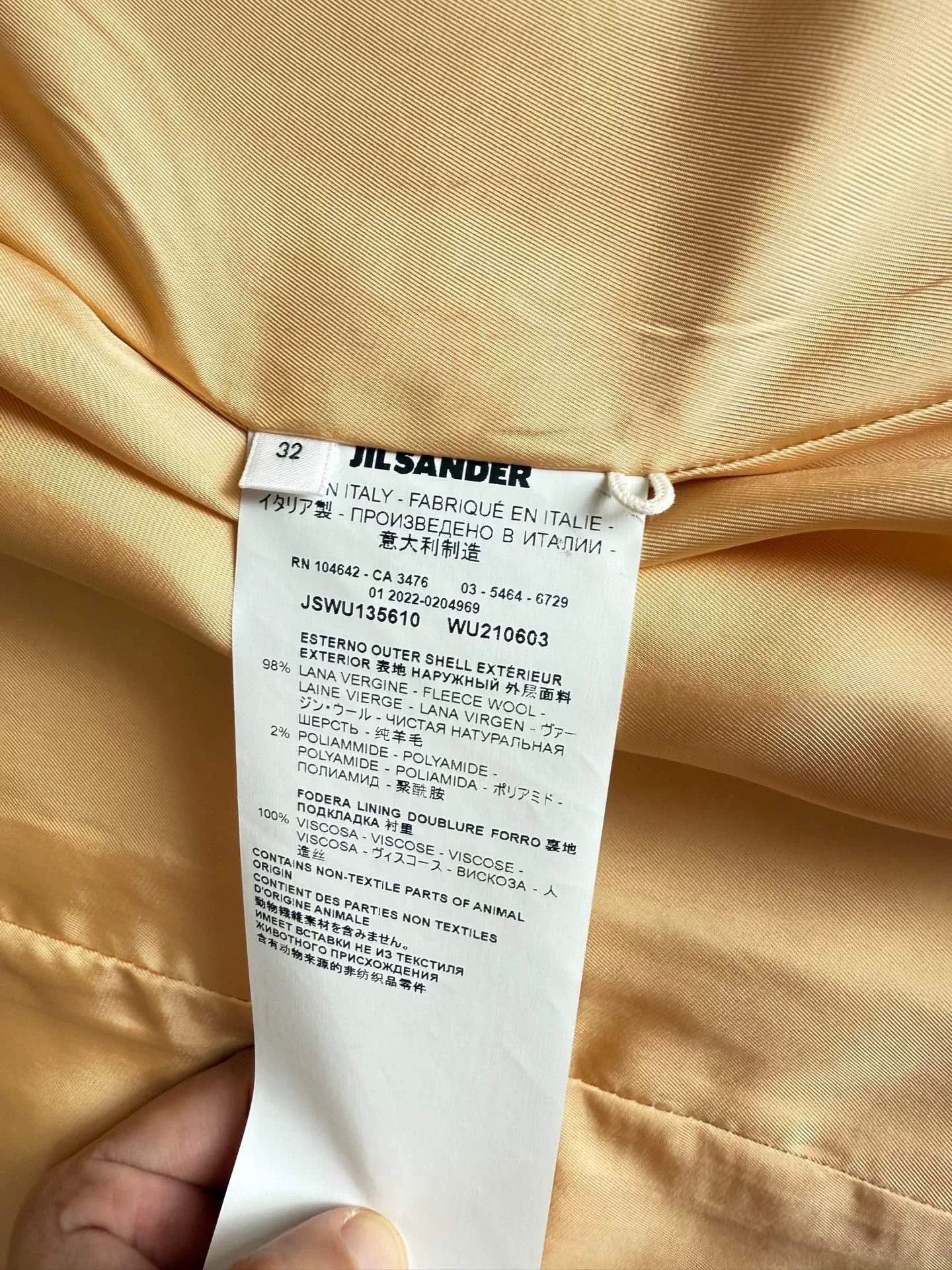Jil Sander Jil Sander Classic Apricot Coat Size M / US 6-8 / IT 42-44 - 5 Thumbnail