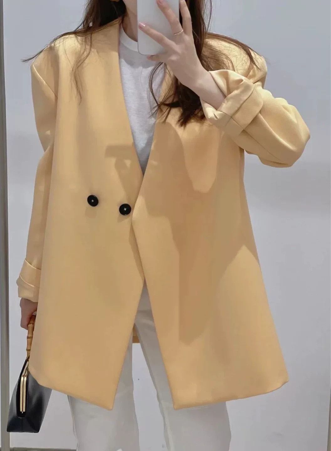 Jil Sander Jil Sander Classic Apricot Coat Size M / US 6-8 / IT 42-44 - 8 Thumbnail