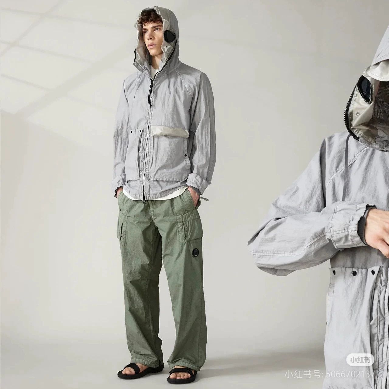C.P. Company C.P. Company Men's Goggle Hooded Jacket Size US M / EU 48-50 / 2 - 8 Thumbnail